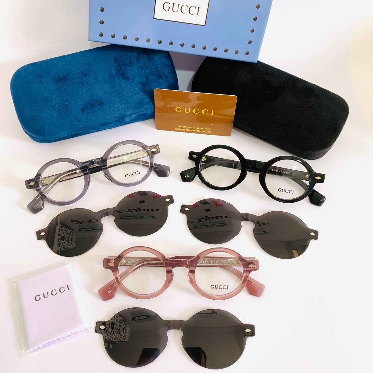 Gucci G9080 clips 2en1