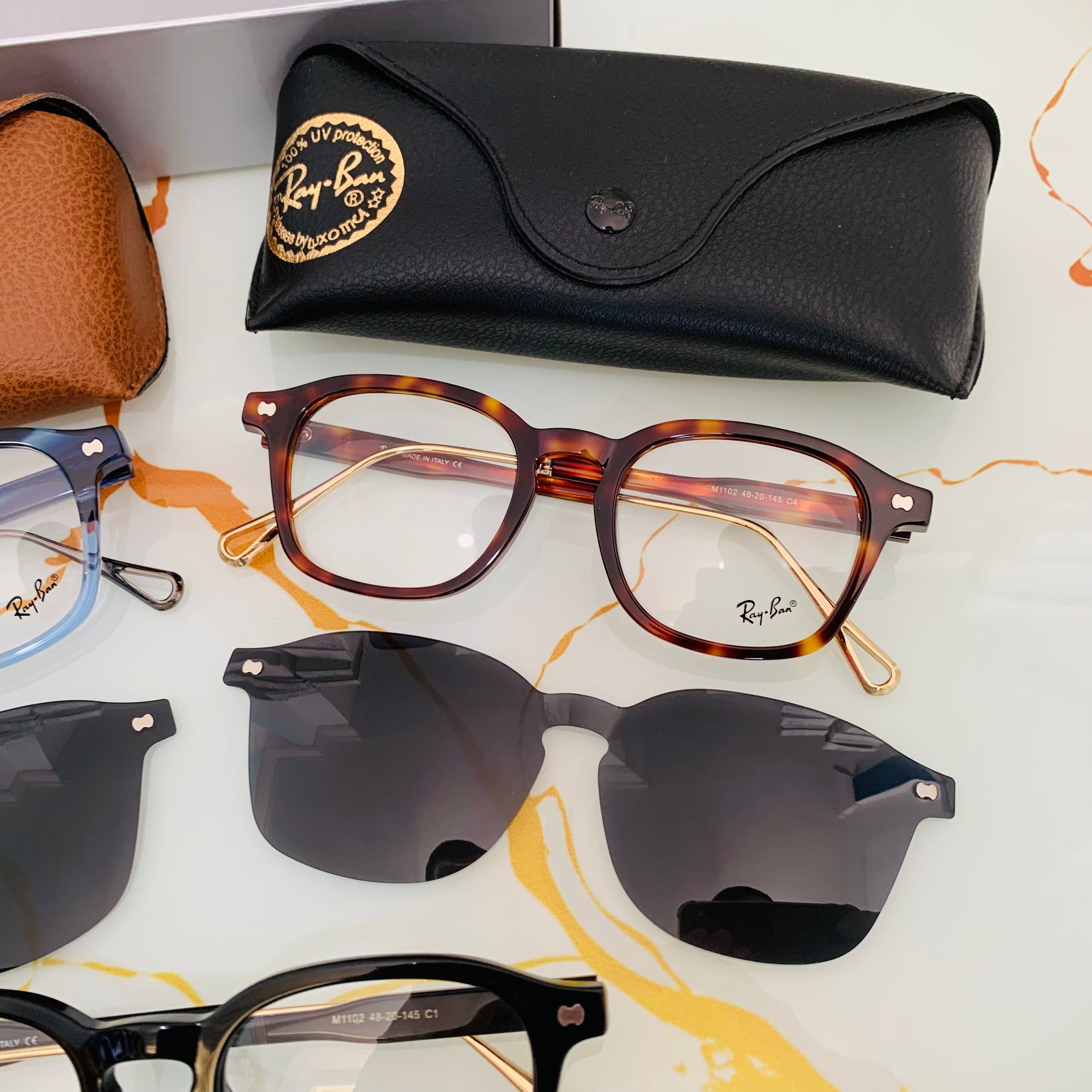 Ray-Ban M1102 clips 2en1