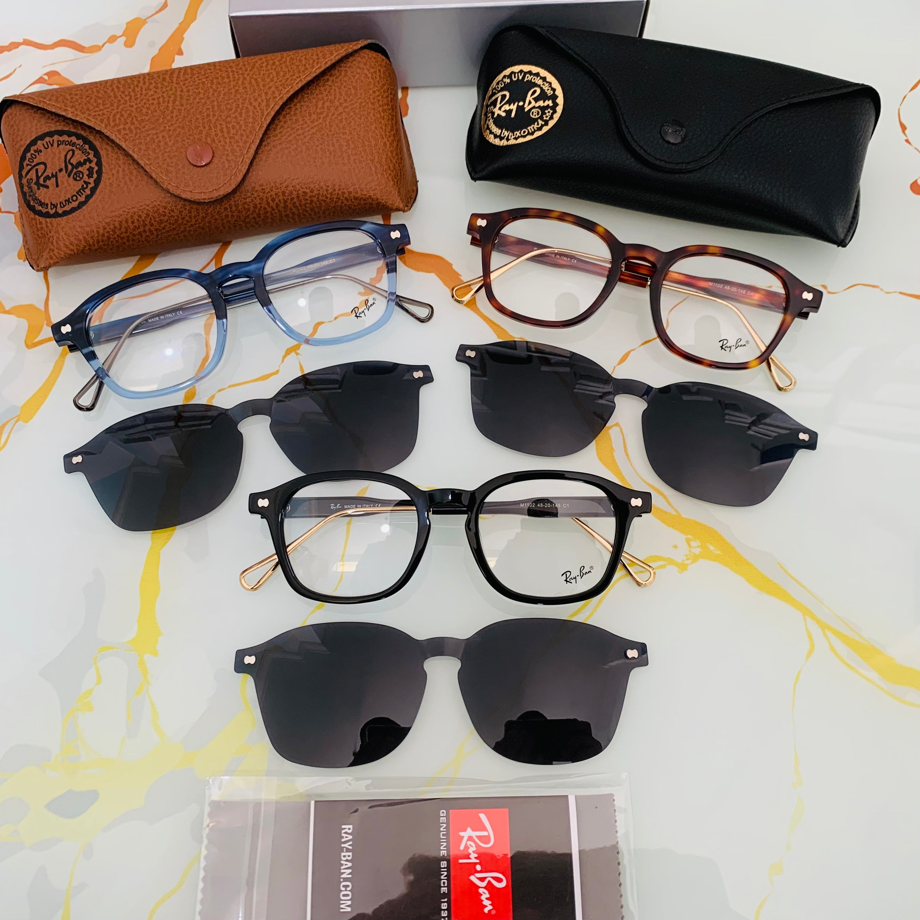 Ray-Ban M1102 clips 2en1