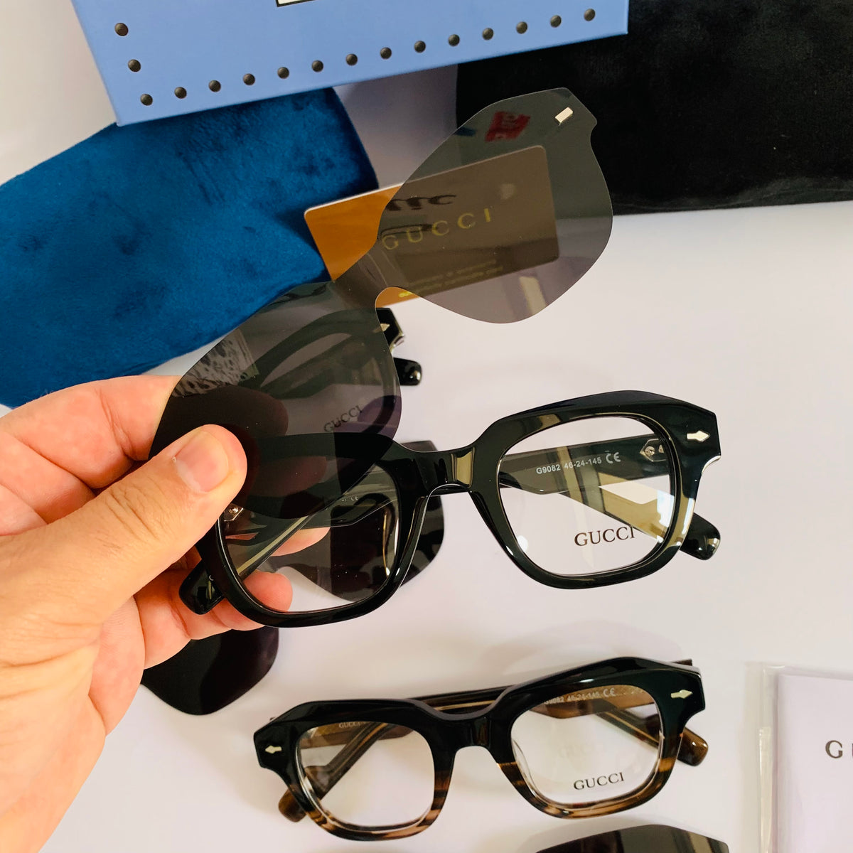 Gucci G9082 clips 2en1