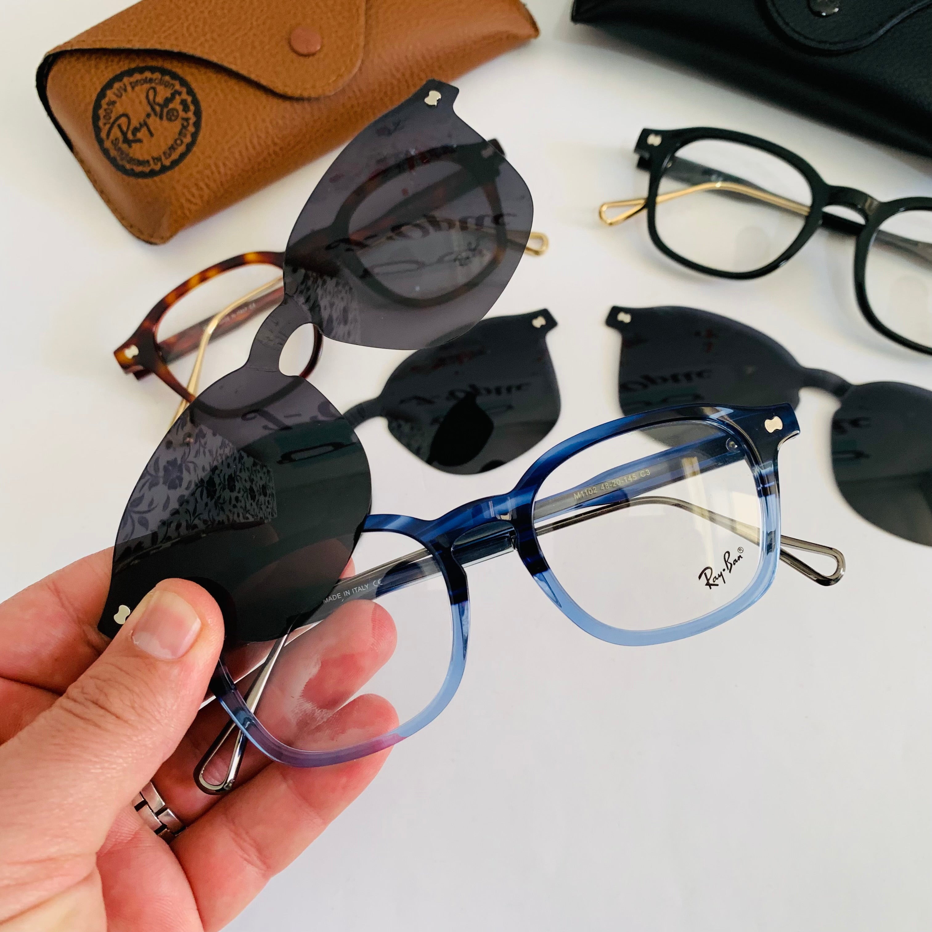 Ray-Ban M1102 clips 2en1