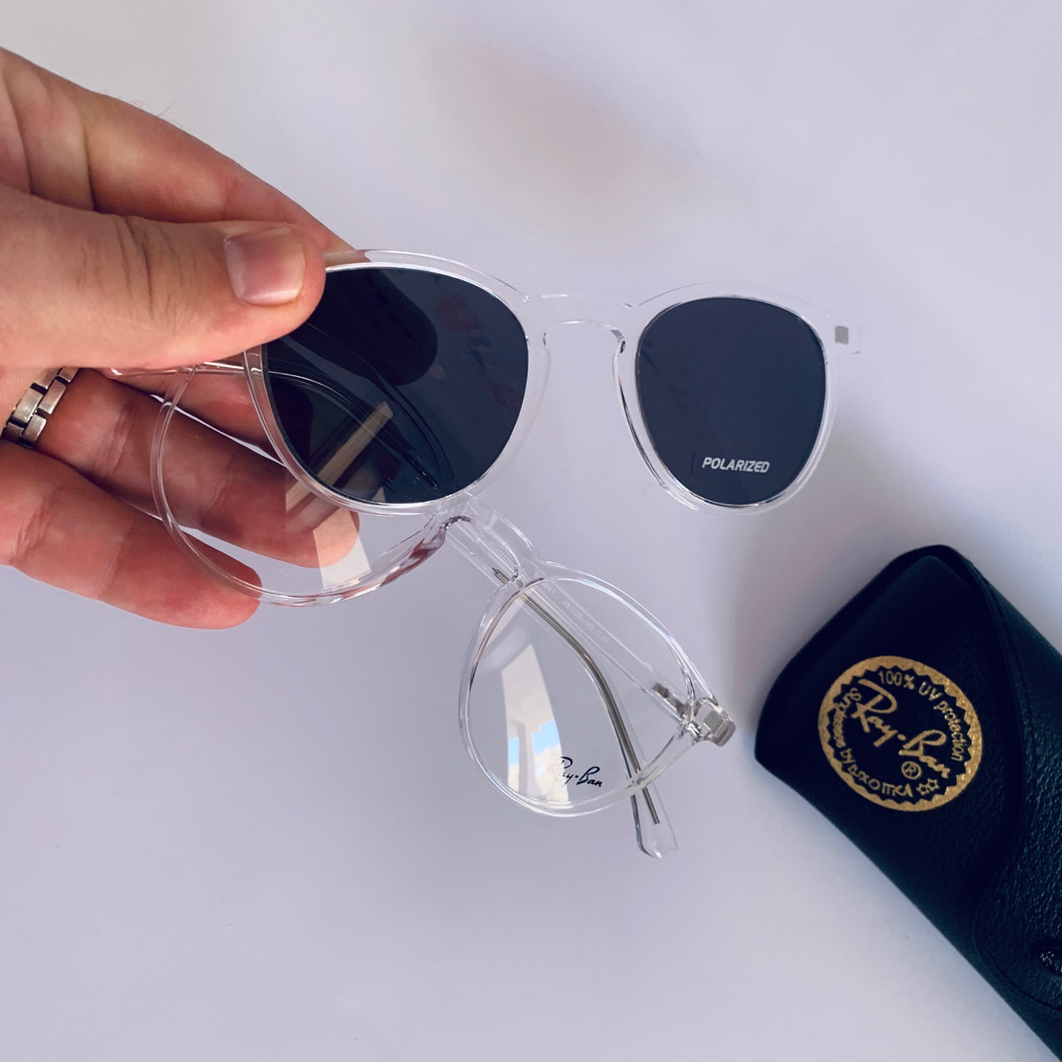 Ray-Ban RX8081 clips 2en1