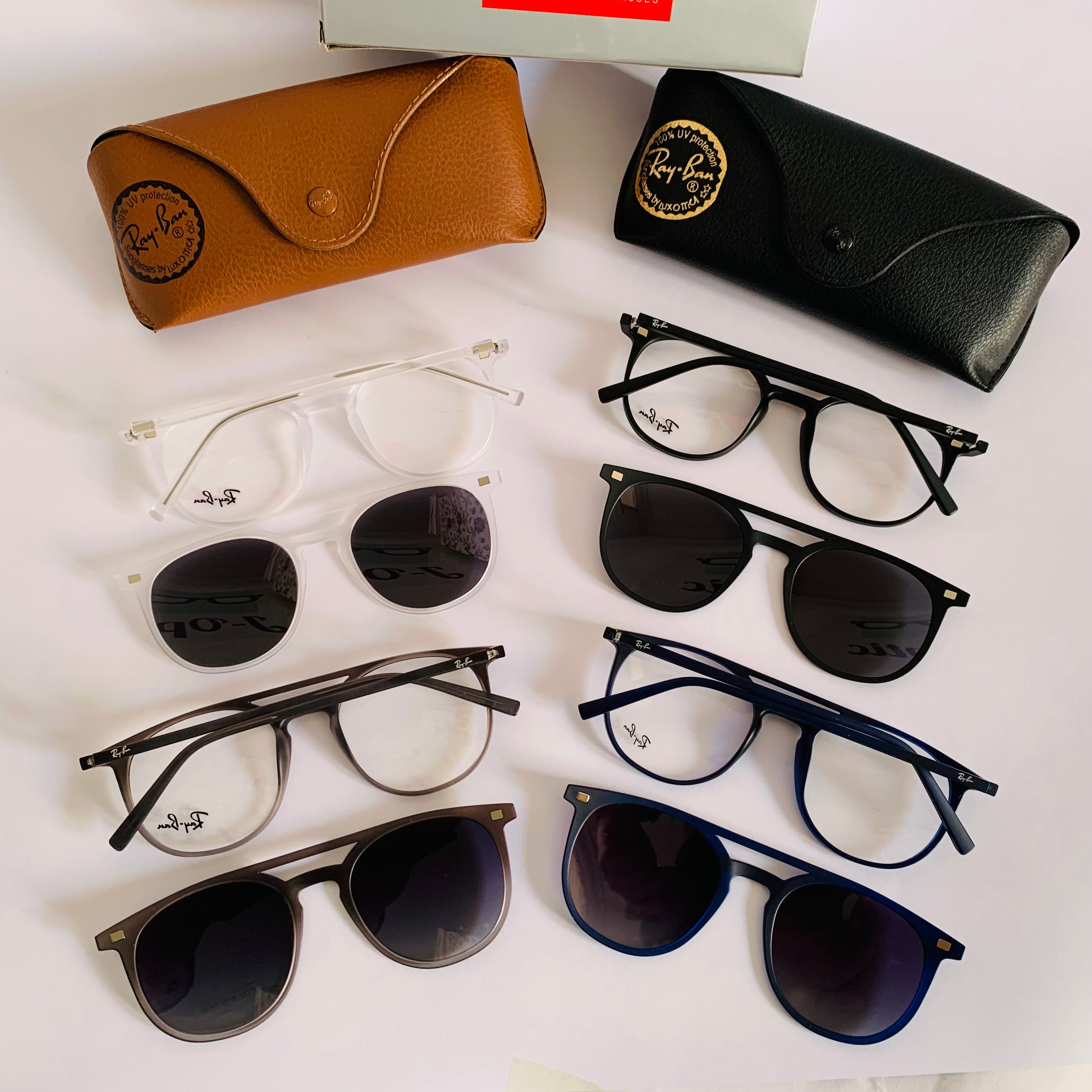 Ray-Ban RX7067 clips 2en1