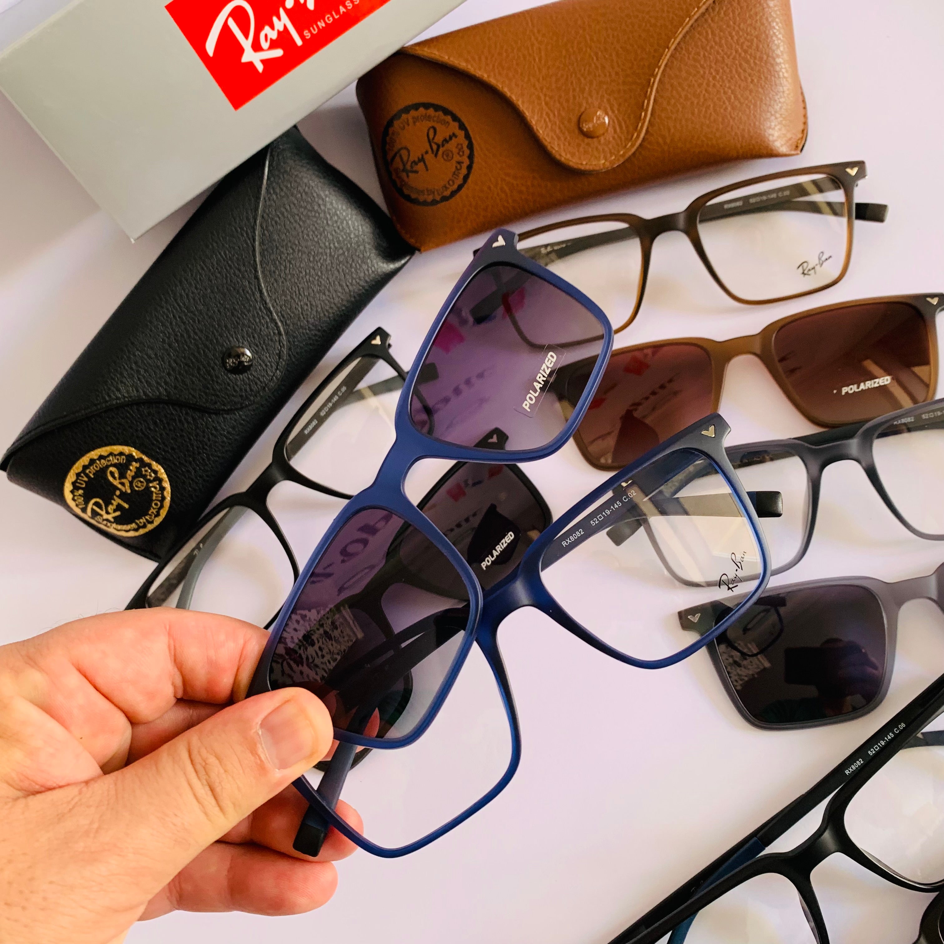 Clips Ray-Ban RX8082 2 en 1