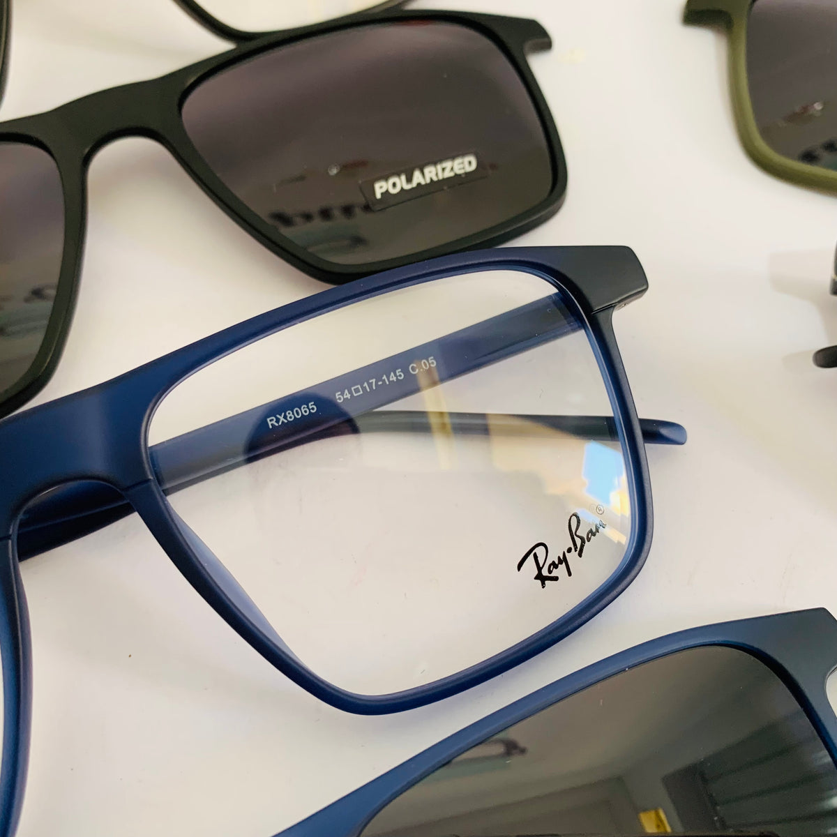 Ray-Ban RX8065 clips 2en1