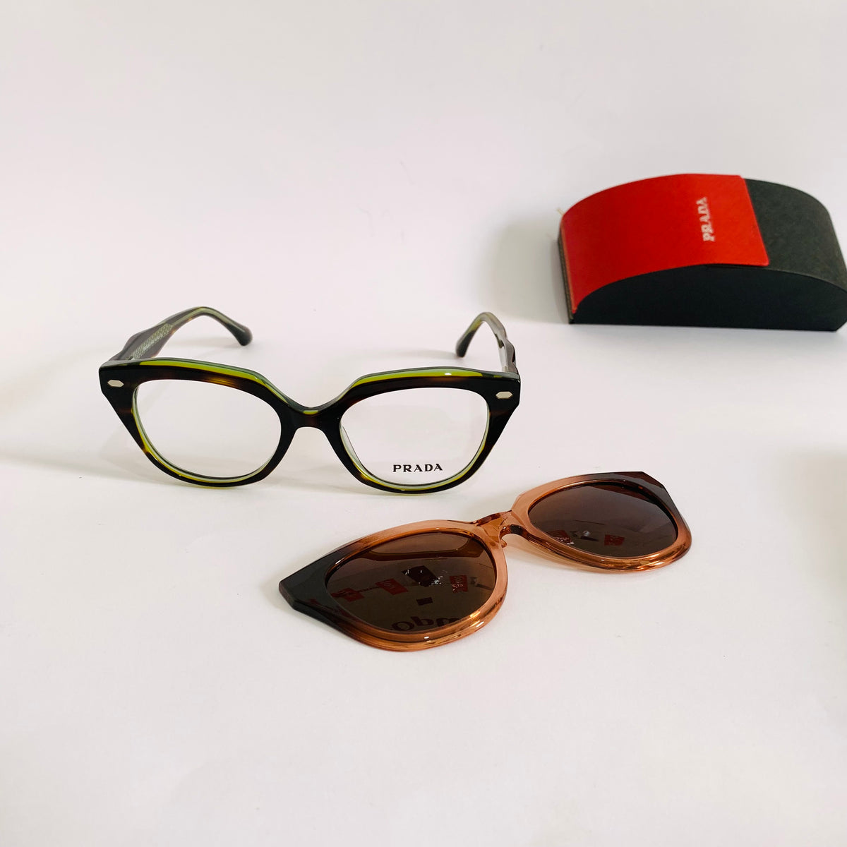 Prada G9063 clips 2en1