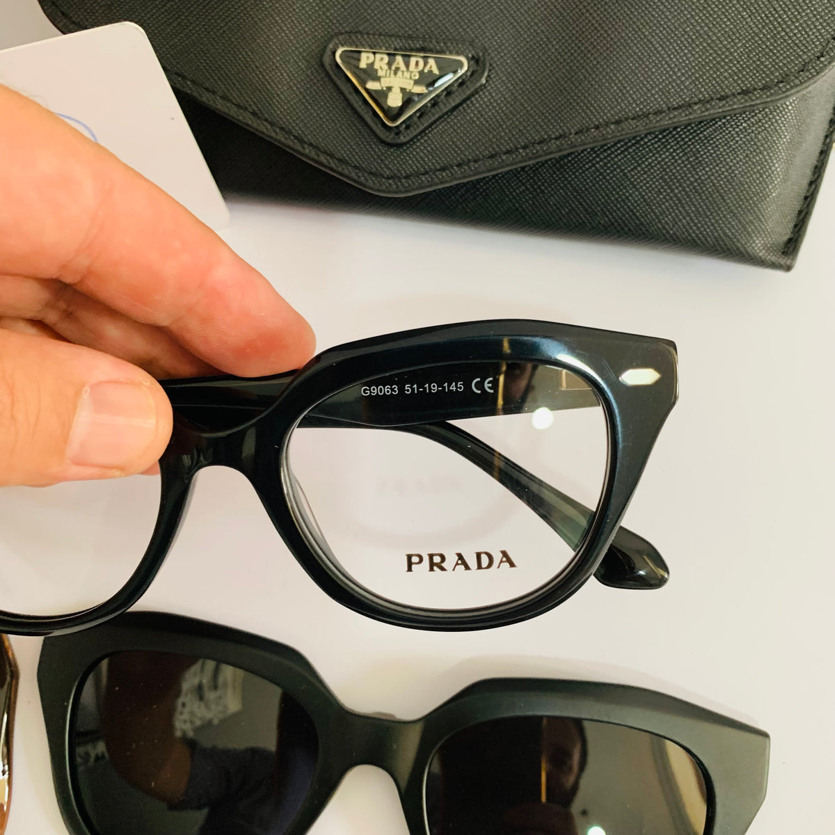 Prada G9063 clips 2en1
