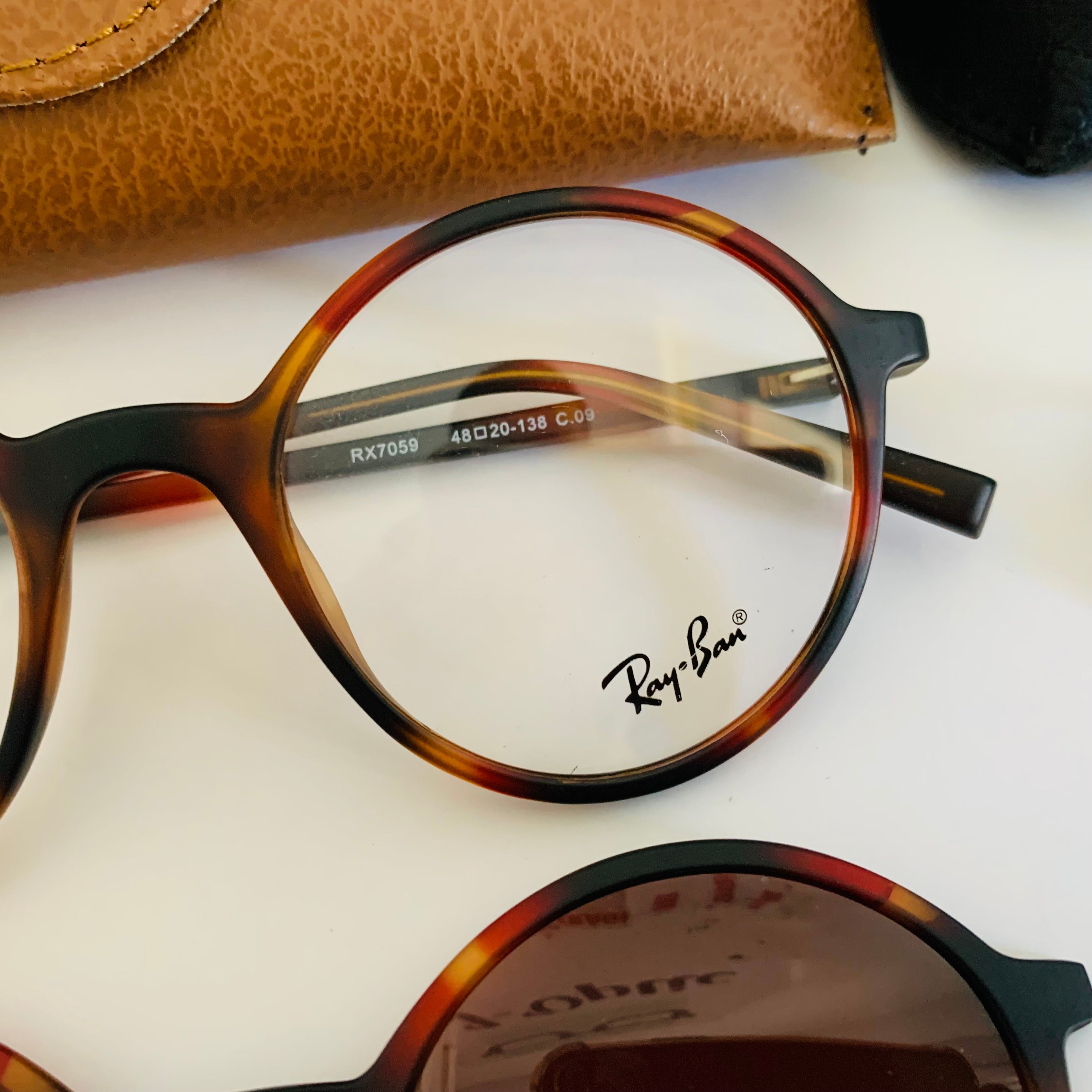 Ray-Ban RX7059 clips robd 2en1