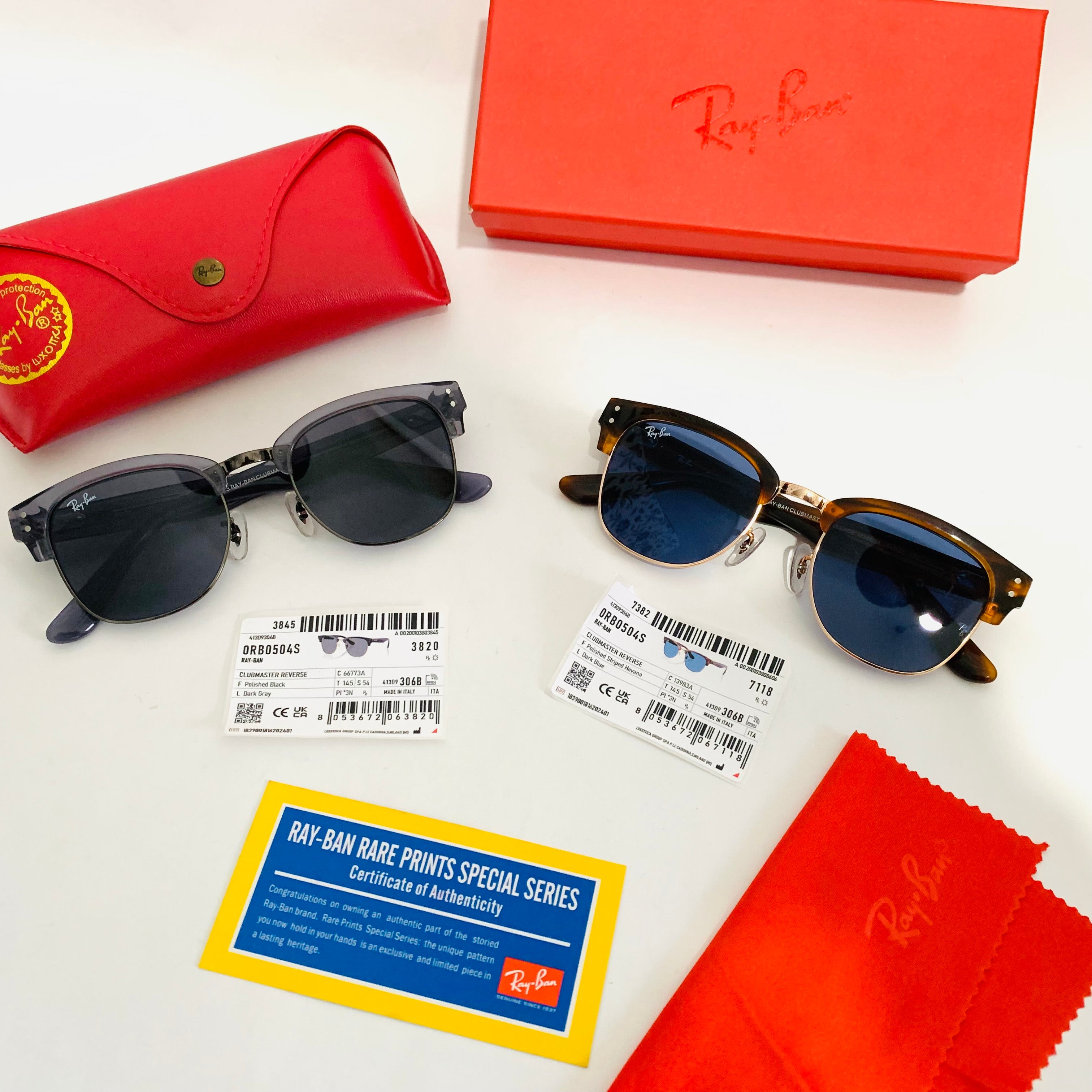 Ray-Ban RB0504S CLUBMASTER Reverse