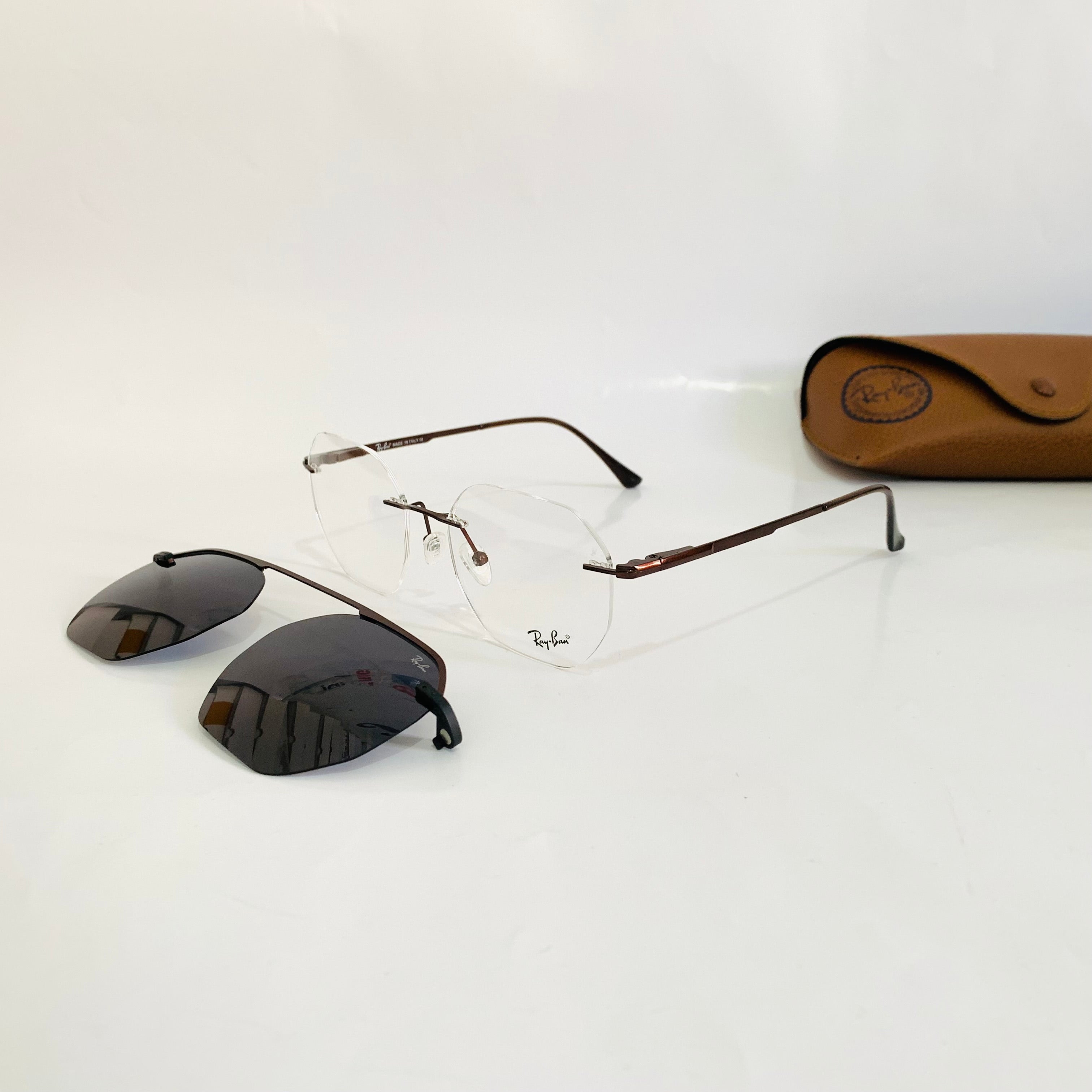 Ray-Ban DC3071 clips 2en1 percé