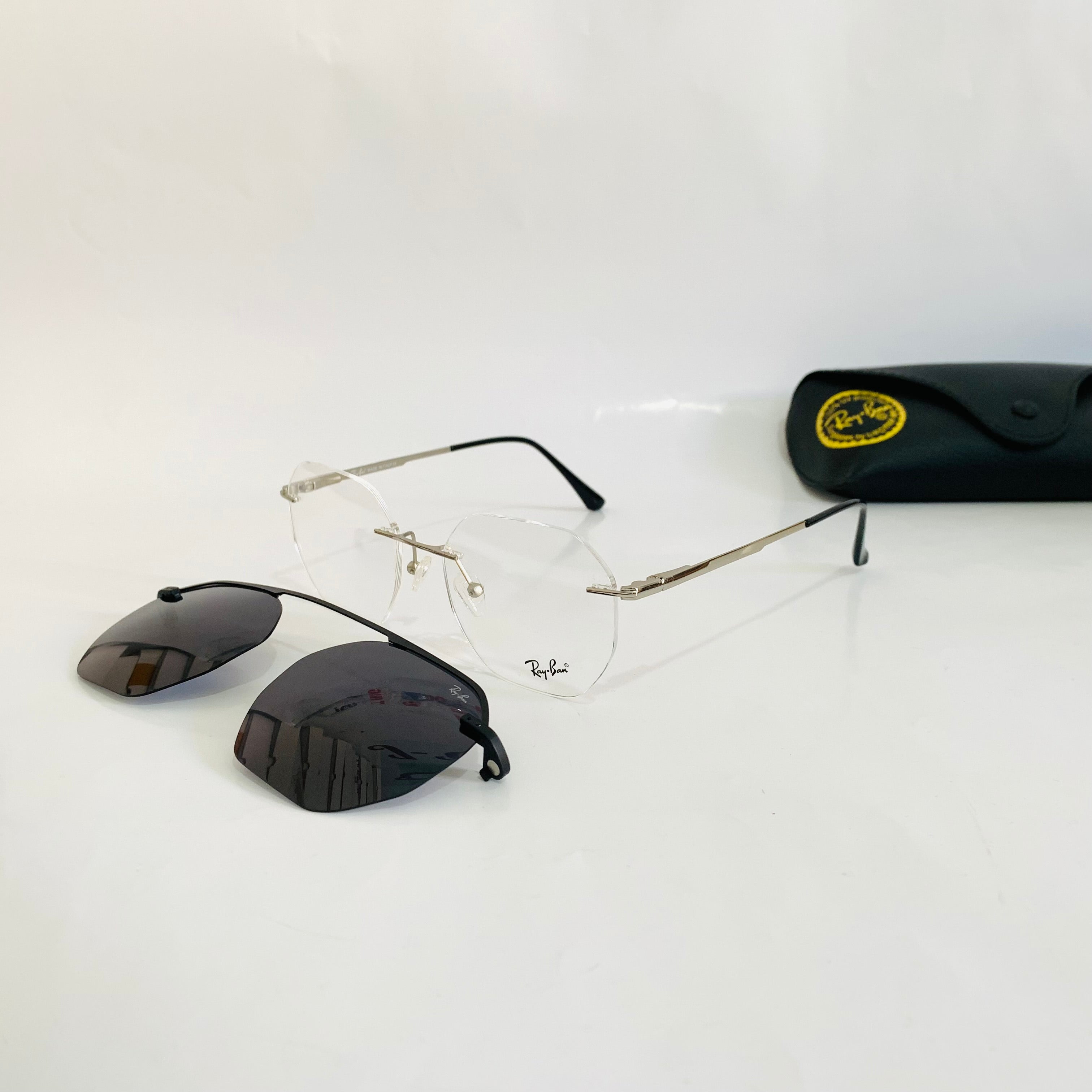 Ray-Ban DC3071 clips 2en1 percé