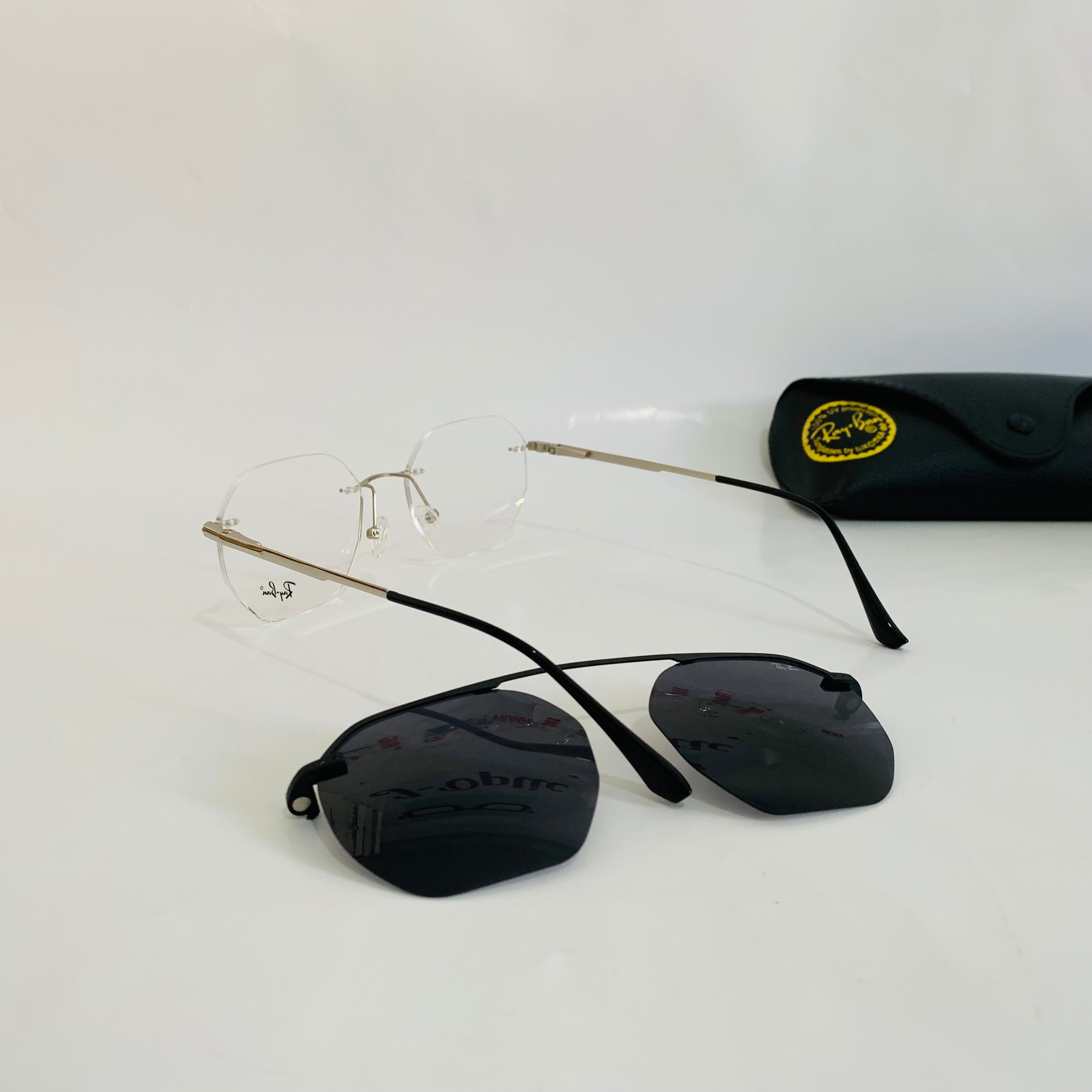 Ray-Ban DC3071 clips 2en1 percé