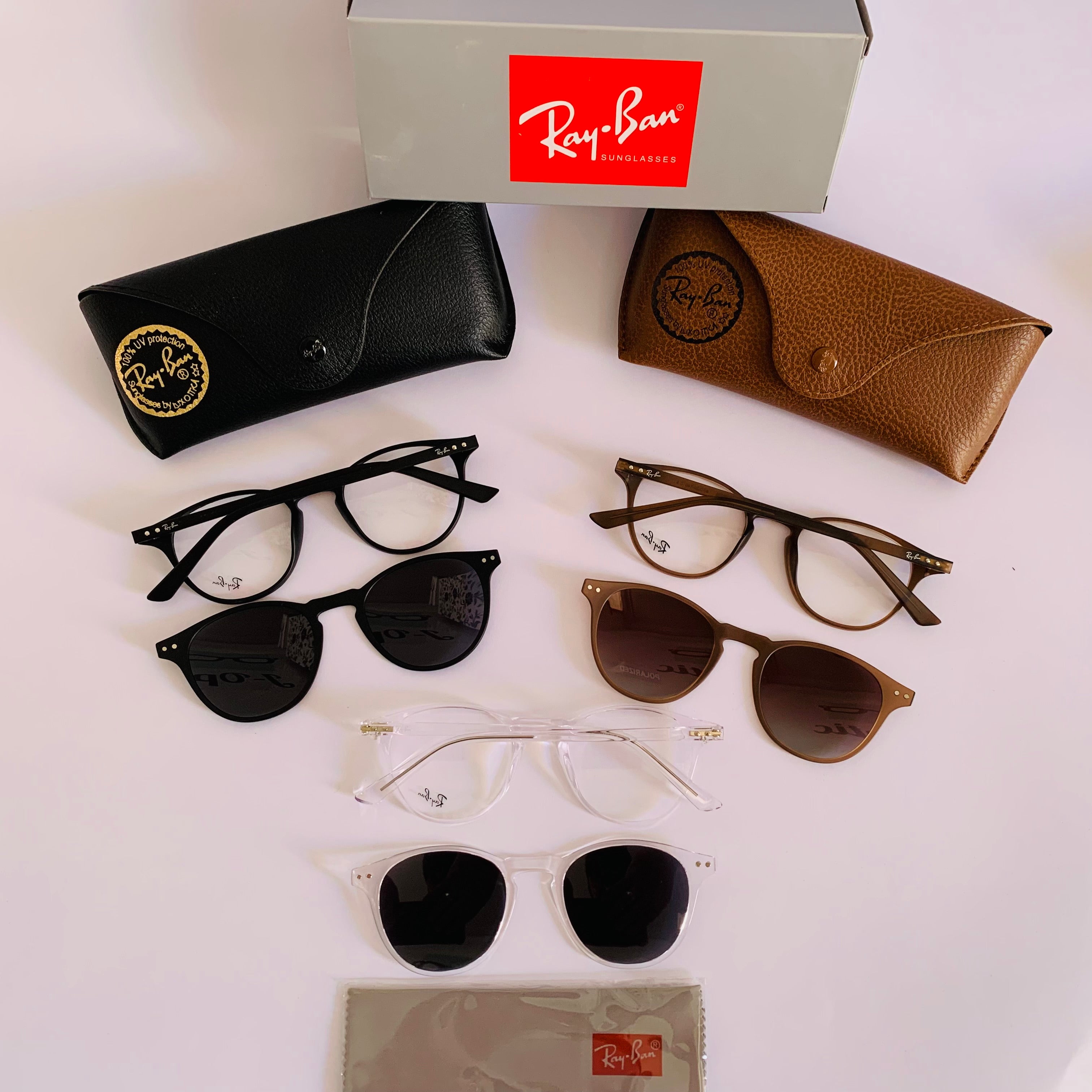 Ray-Ban RX8056 clips 2en1