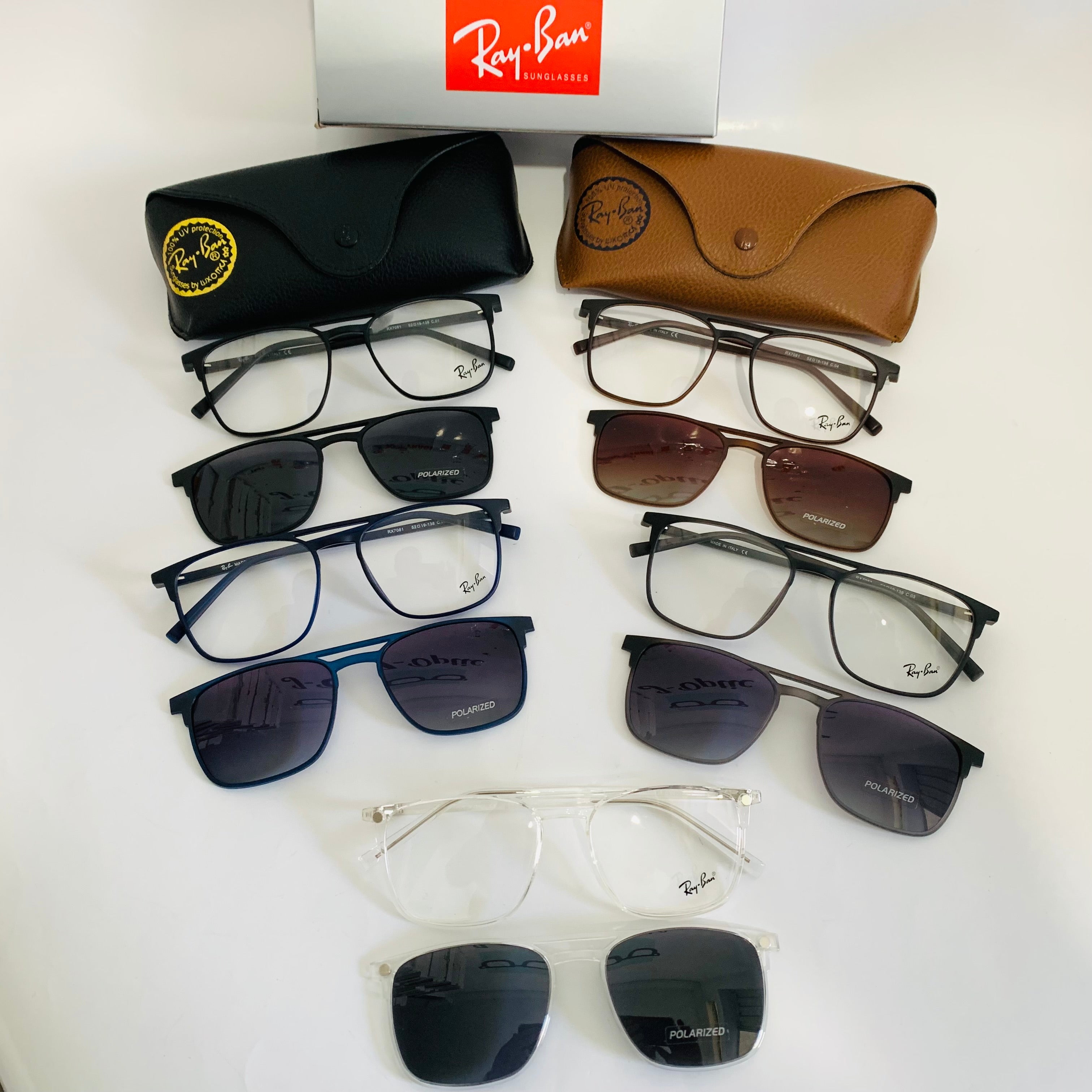 Ray-Ban RX7081 clips 2en1
