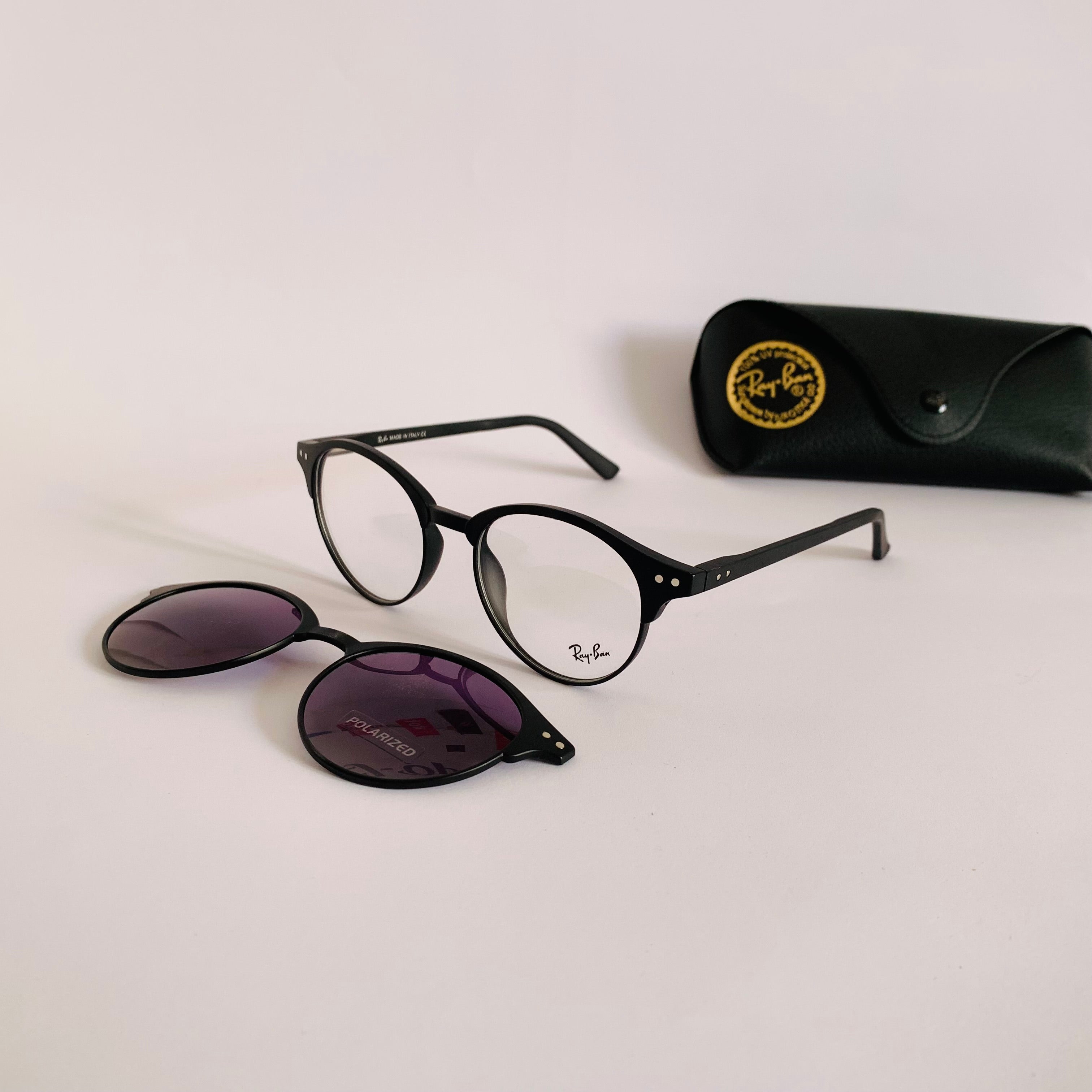 Ray-Ban RX8058 clips 2en1