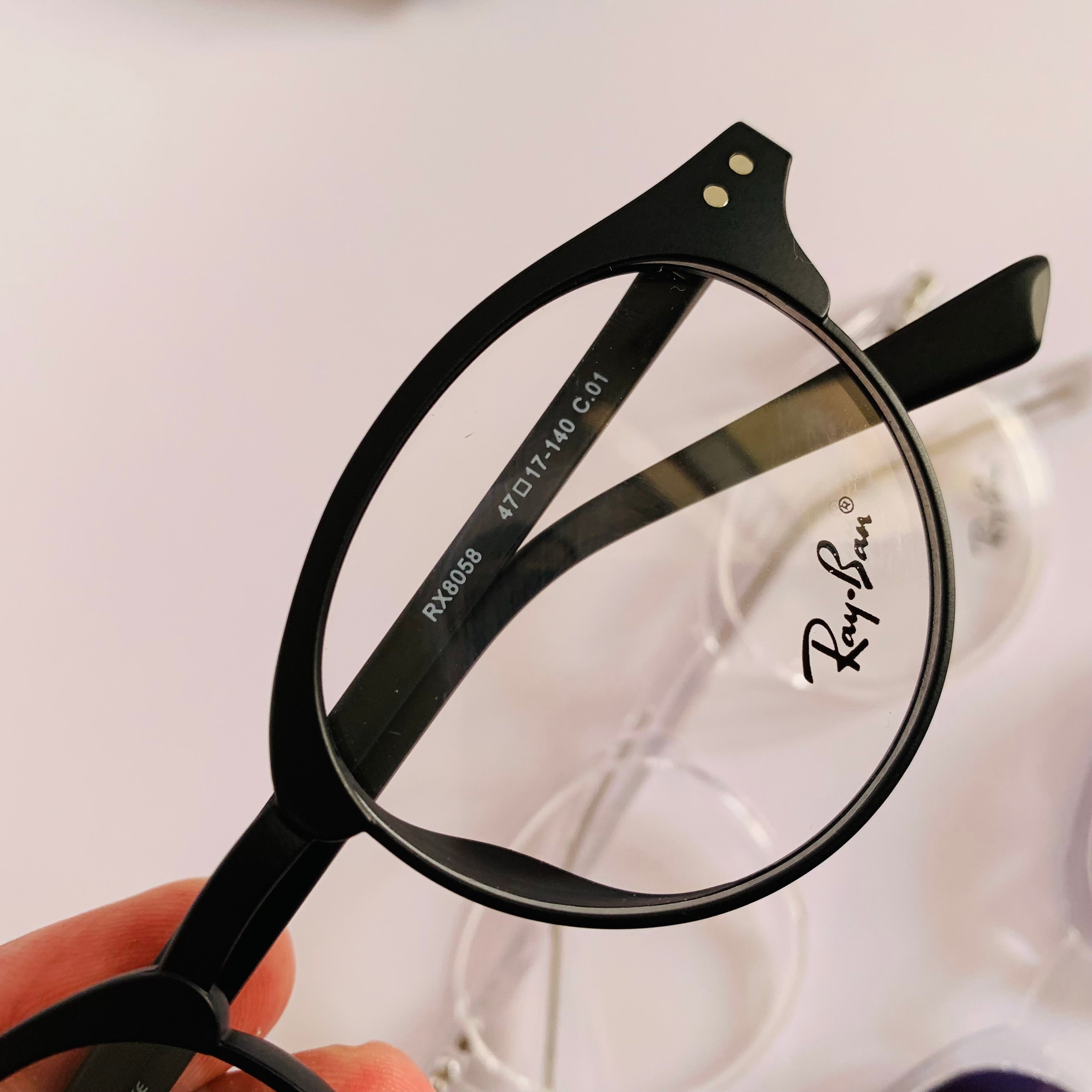 Ray-Ban RX8058 clips 2en1