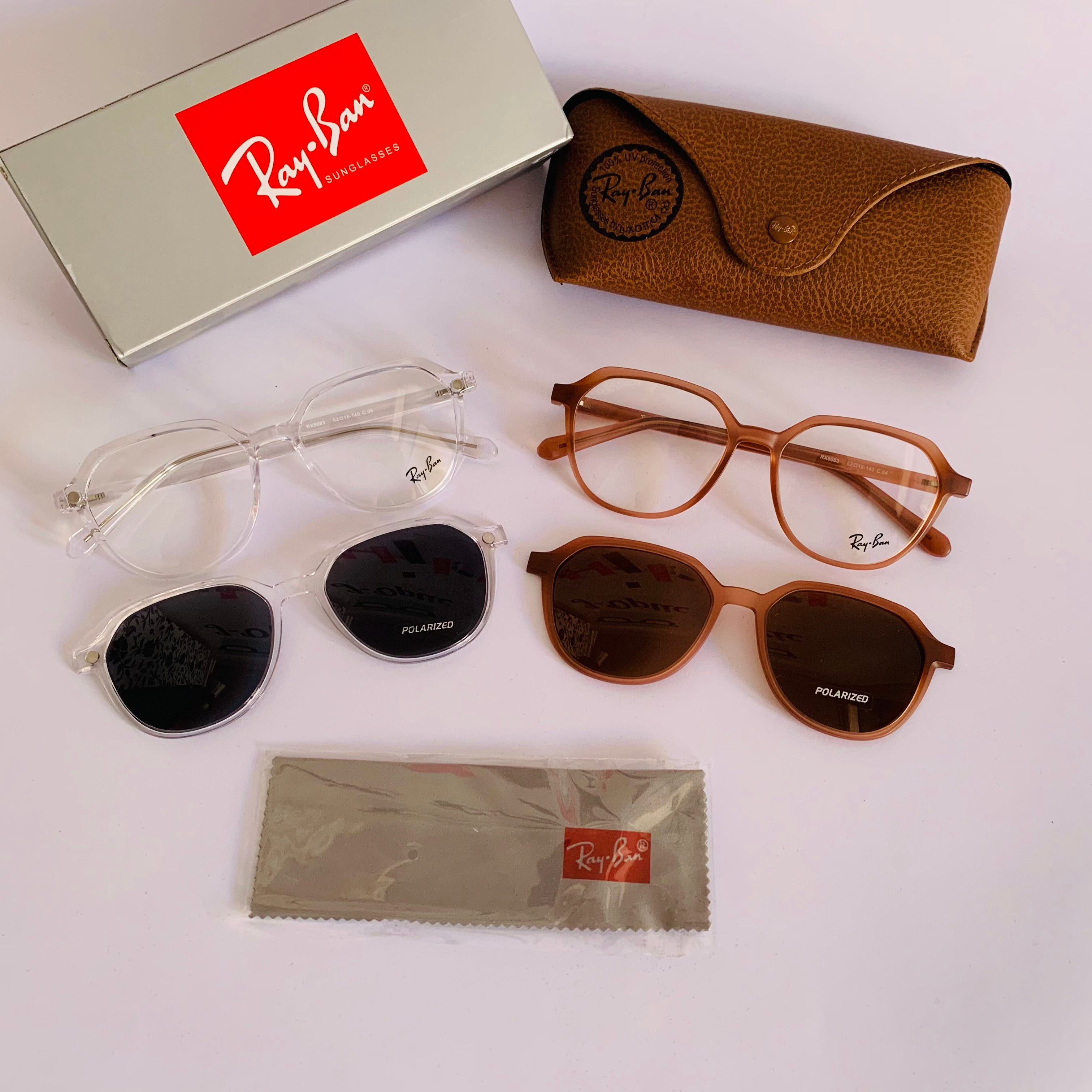 Ray-Ban RX clips 2en1