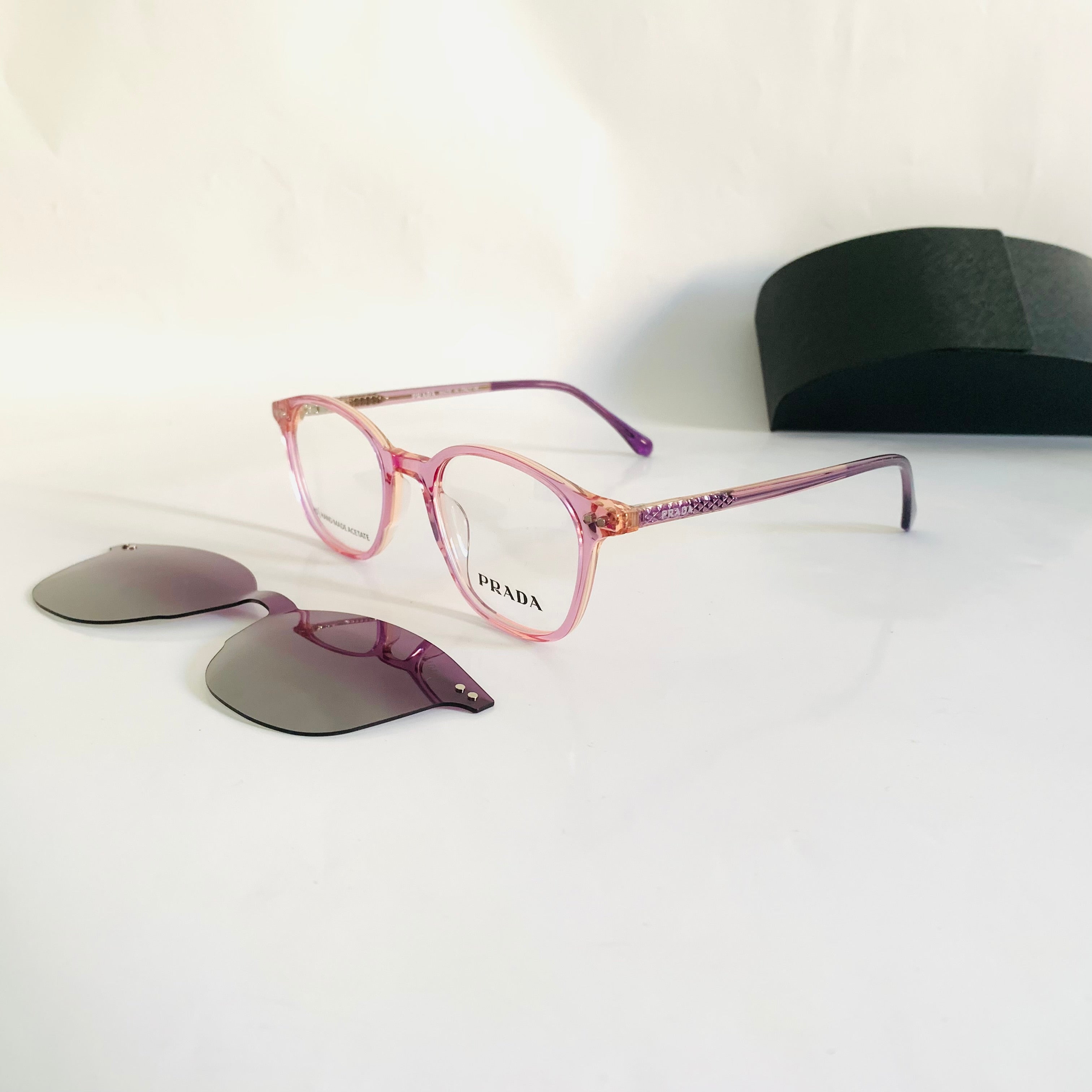 Prada 9849 clips 2en1