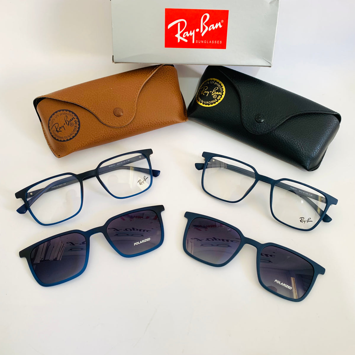 Ray-Ban RX8073 clips 2en1