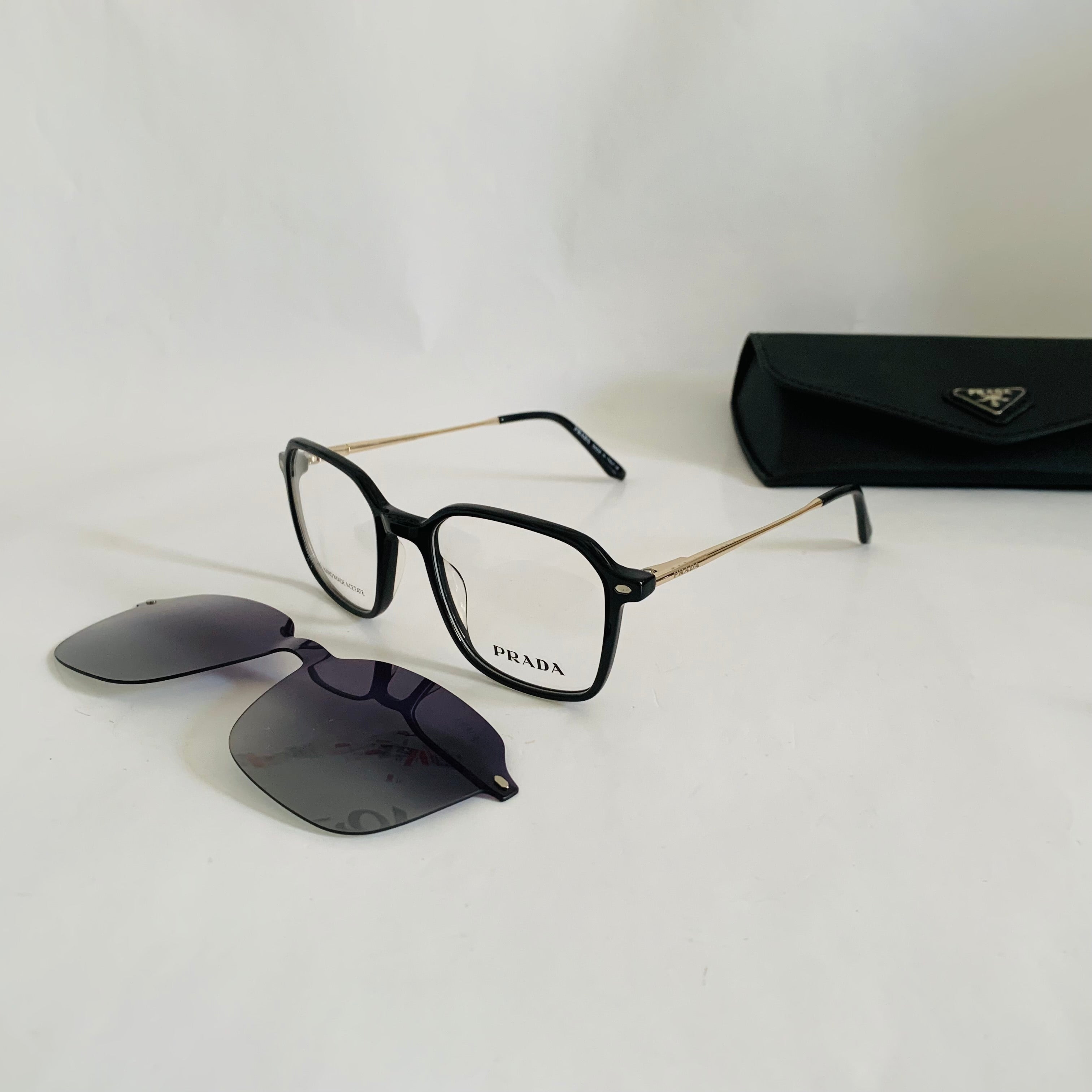 Prada 9876 clips 2en1