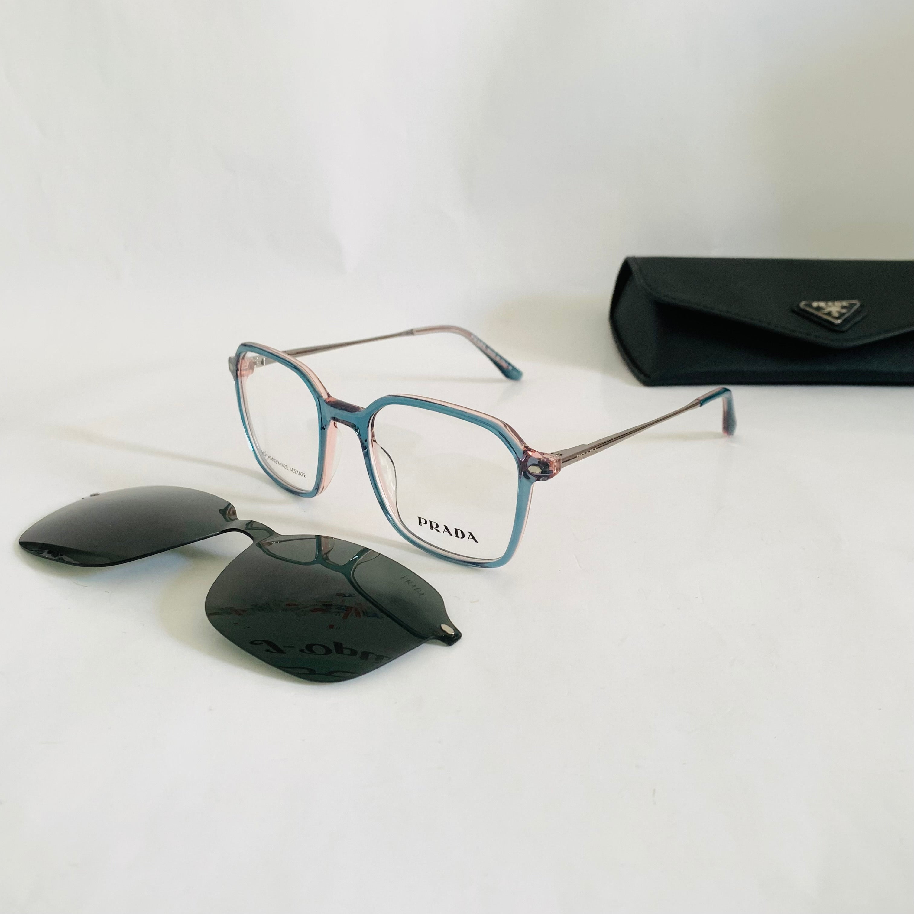 Prada 9876 clips 2en1