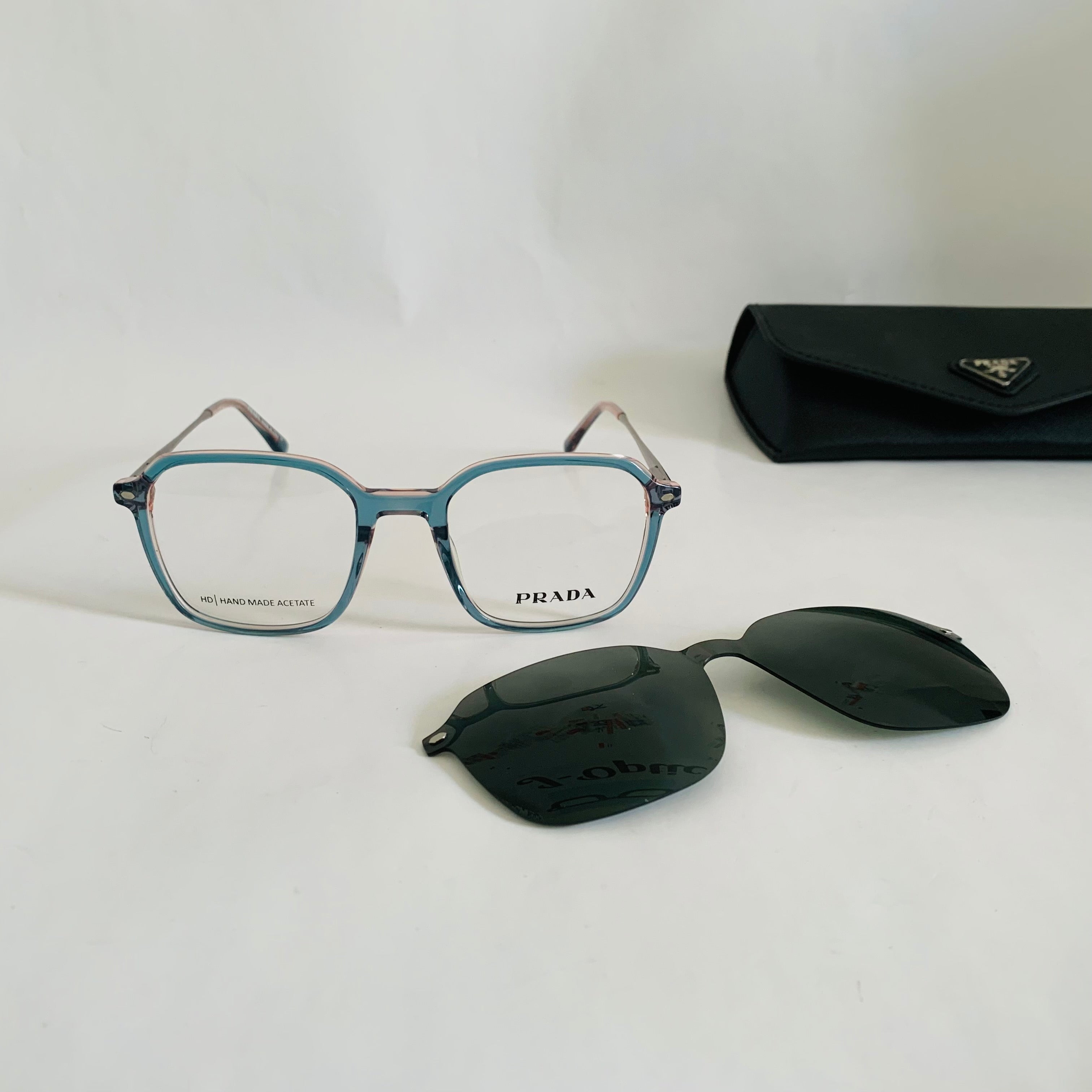 Prada 9876 clips 2en1