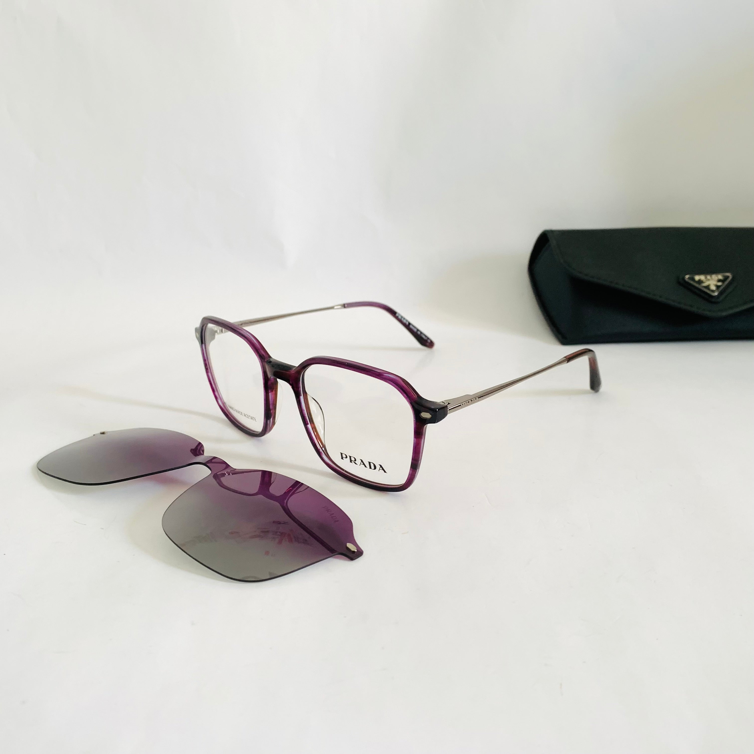 Prada 9876 clips 2en1