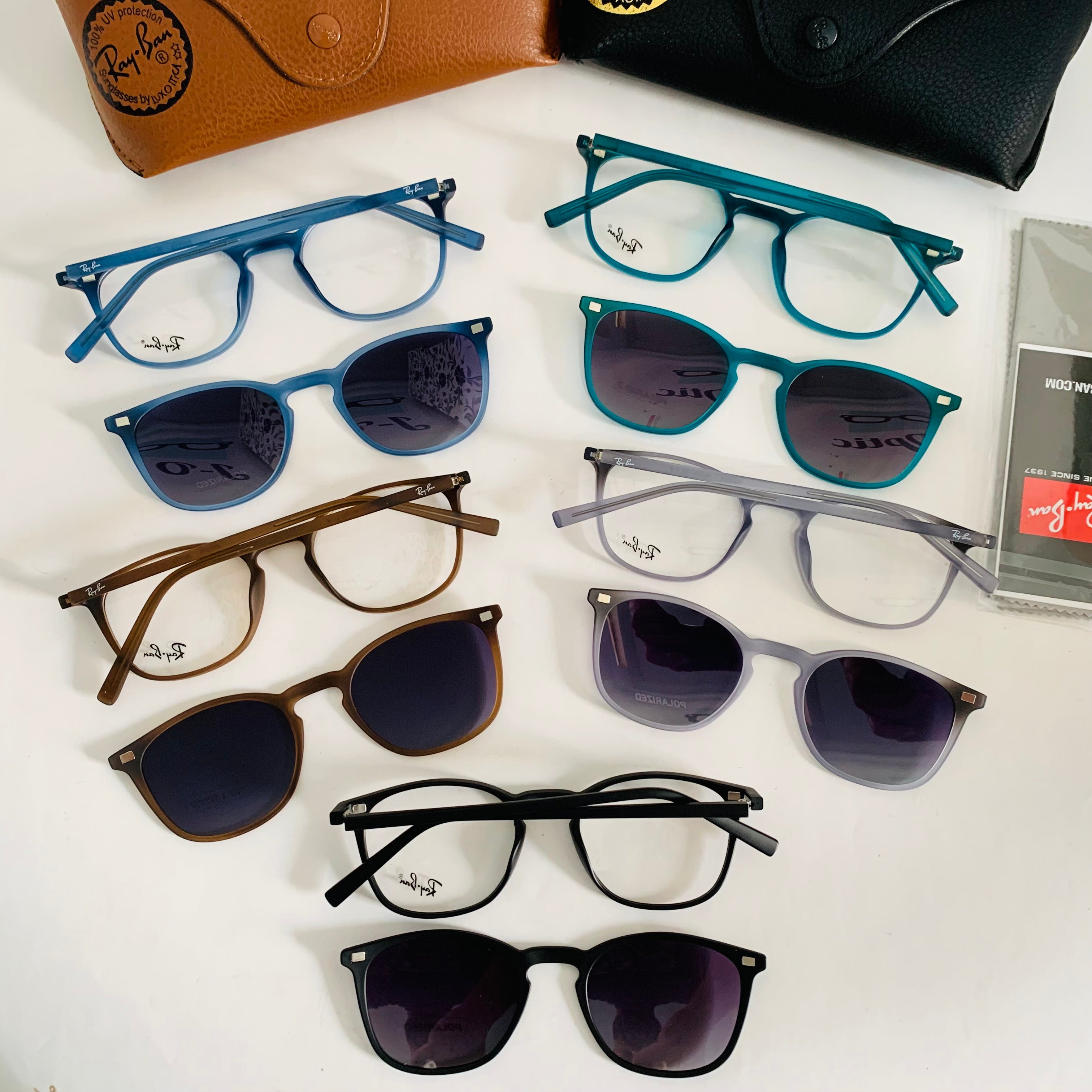 Ray-Ban Enfant RX7078 clips 2en1