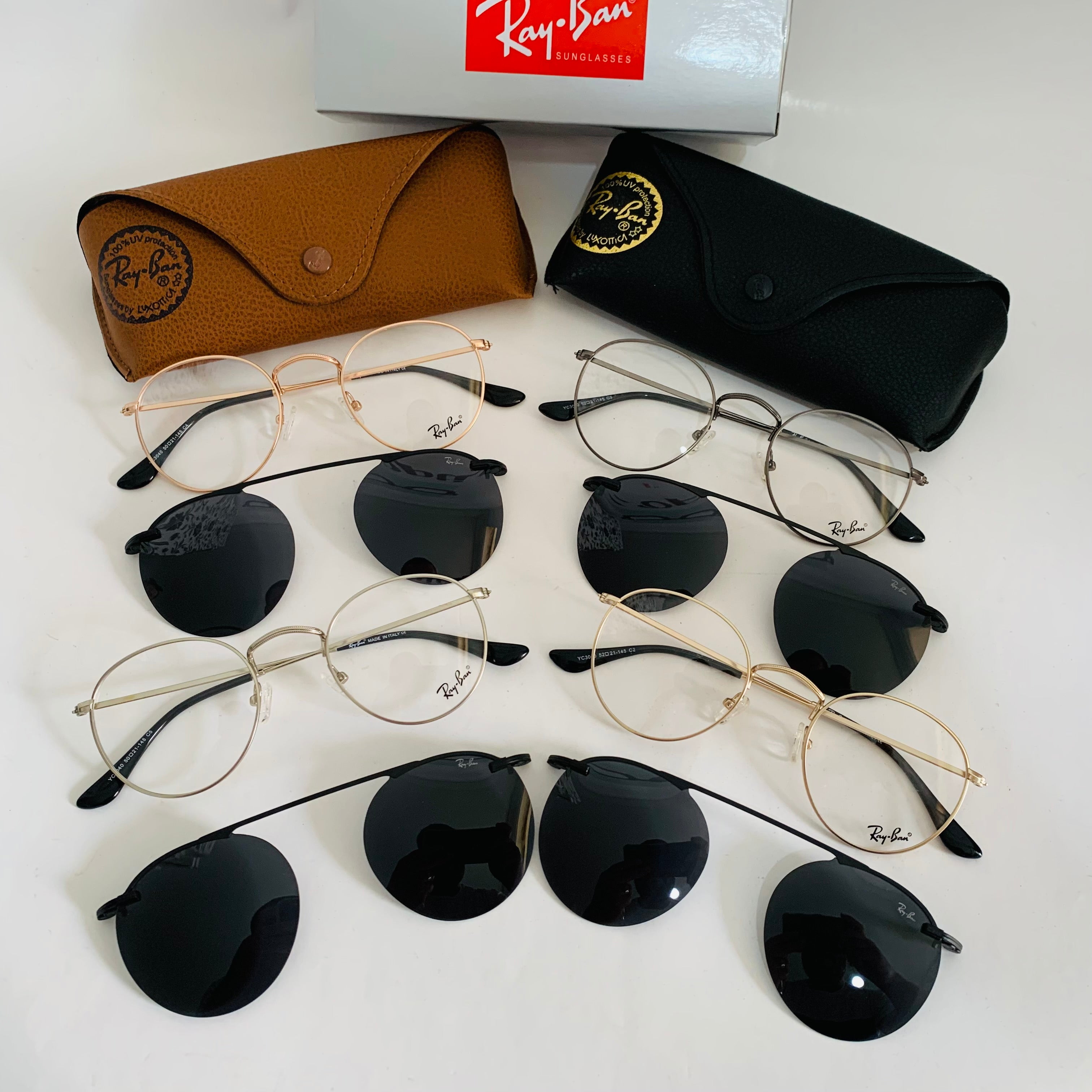 Ray-Ban YC3040 cips 2en1
