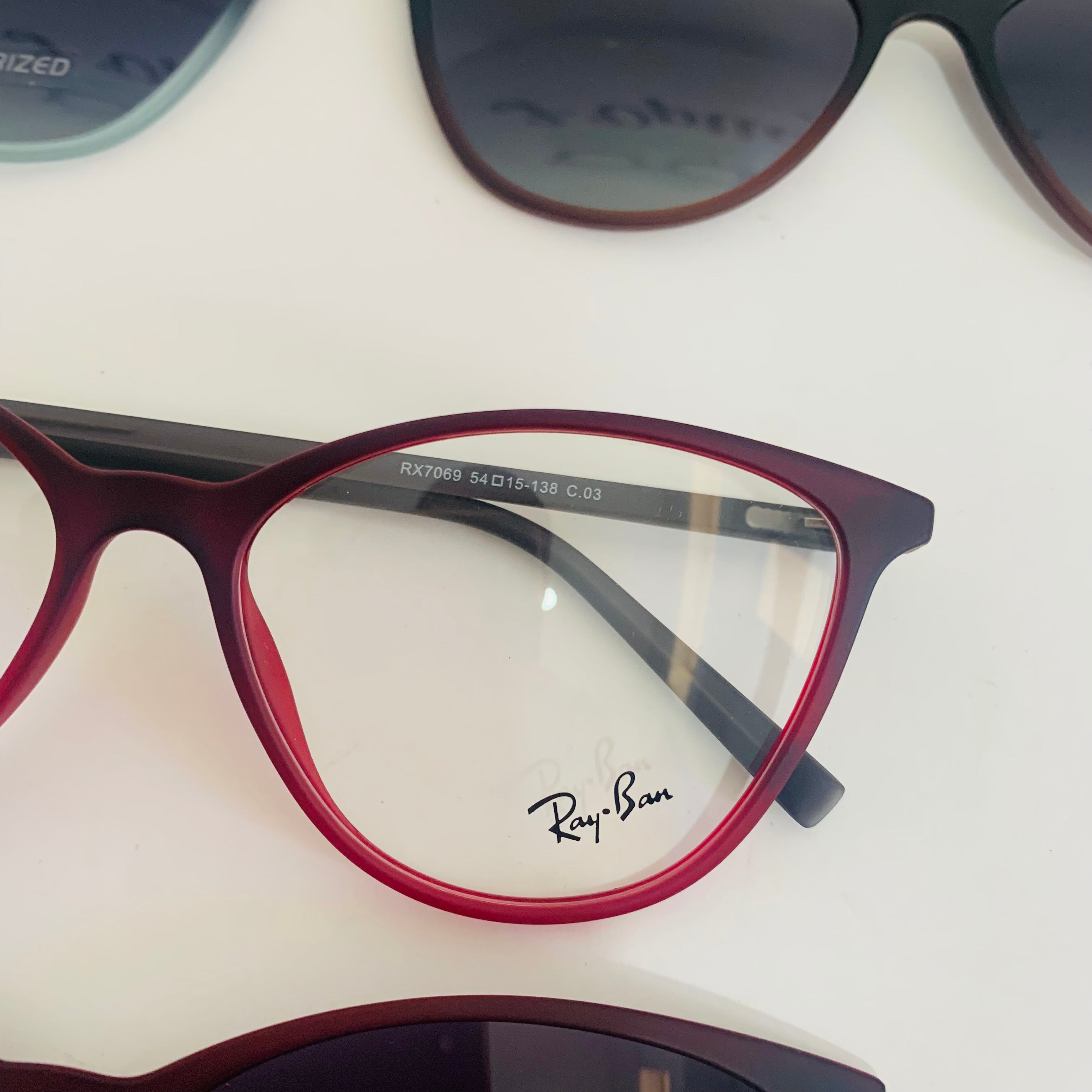 Ray-Ban RX7069 clips 2en1