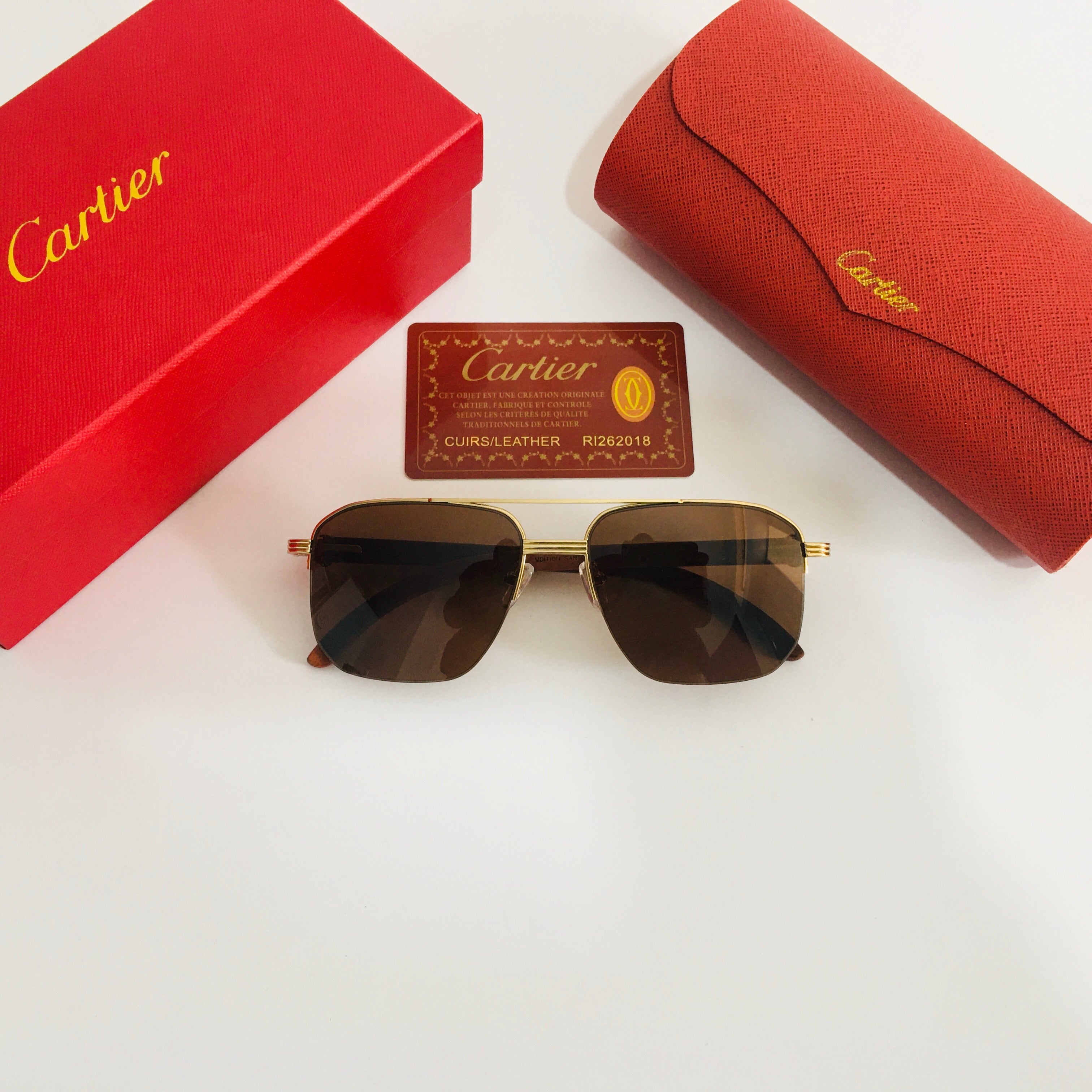 Cartier CT0278S Bois