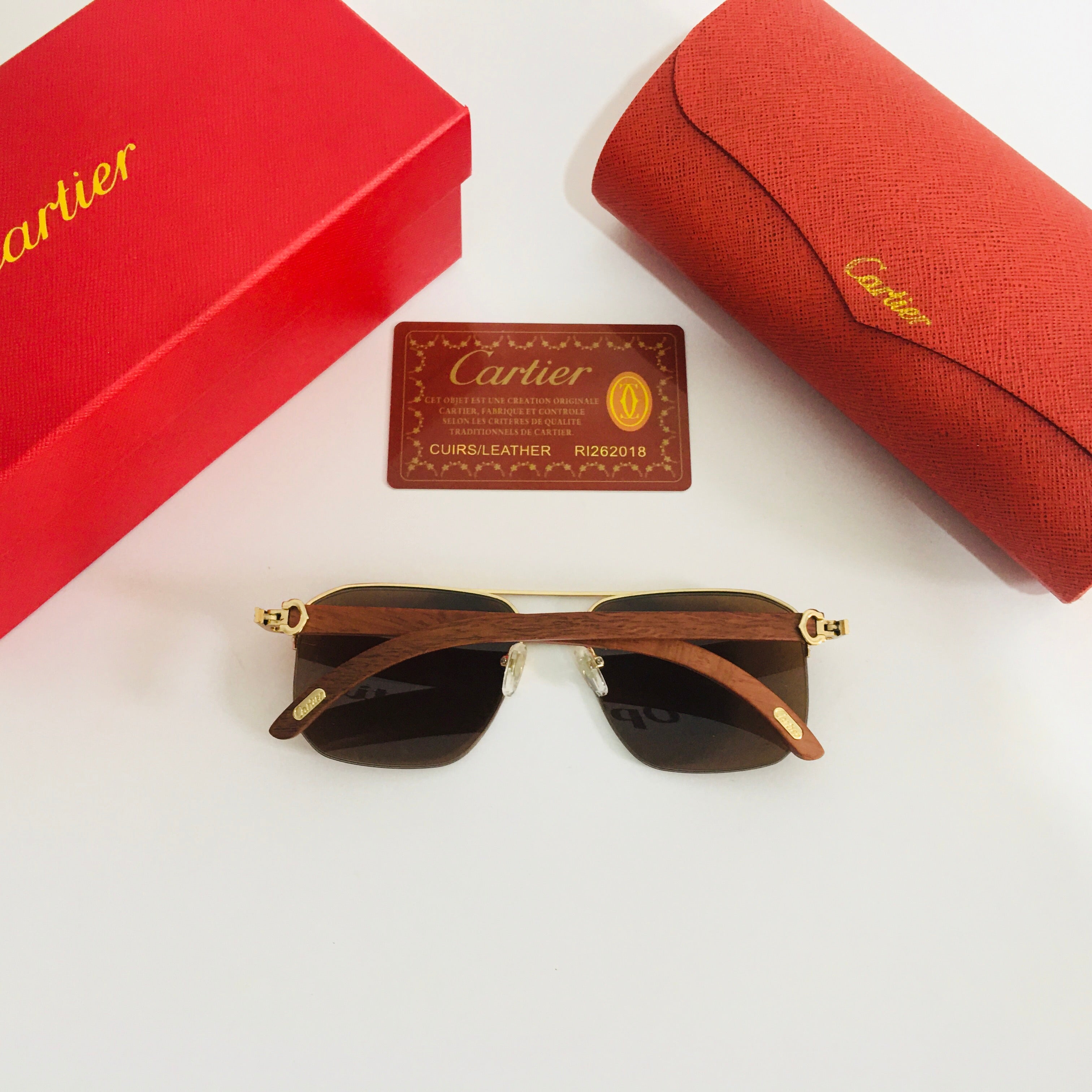 Cartier CT0278S Bois