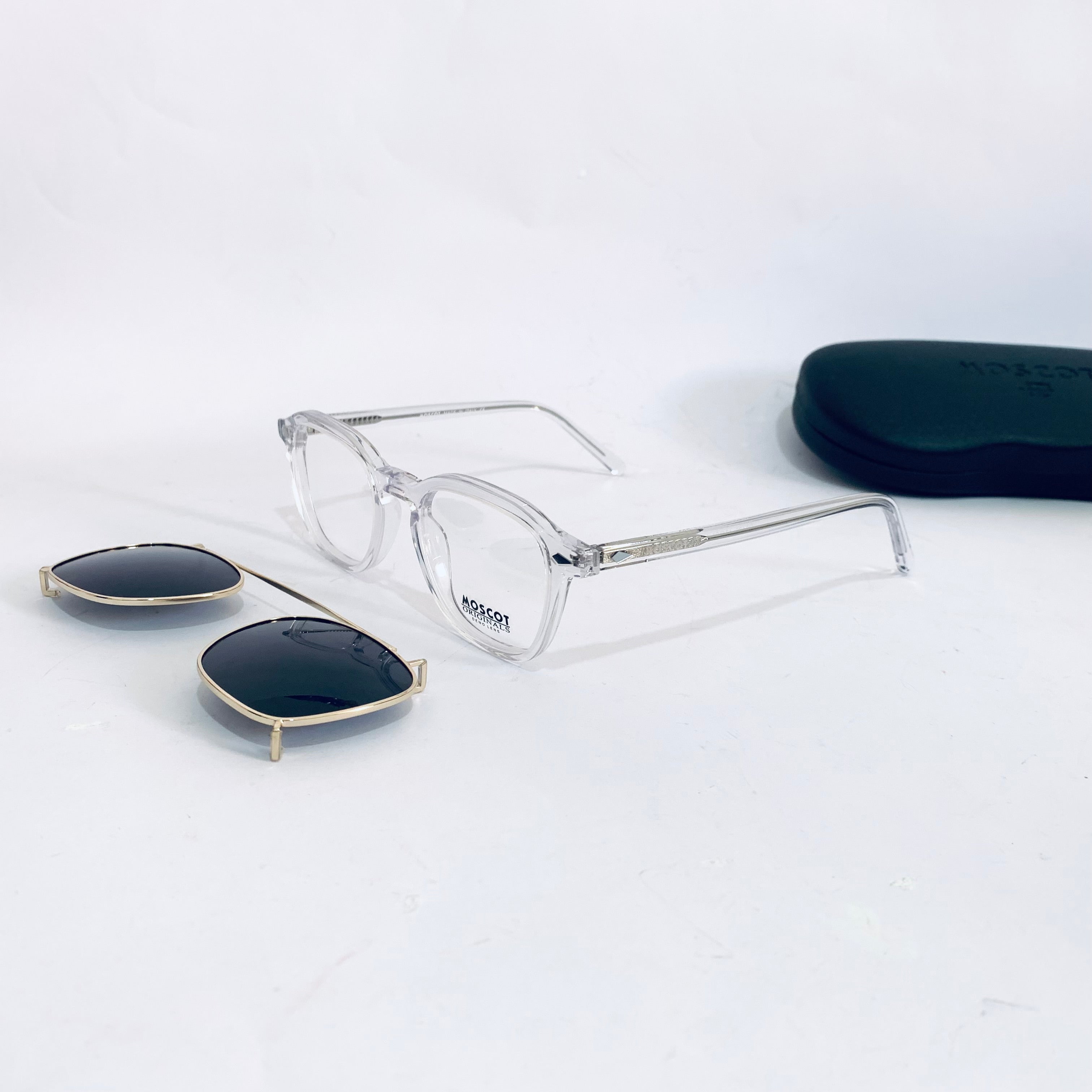 Moscot R0100 clips 2in1