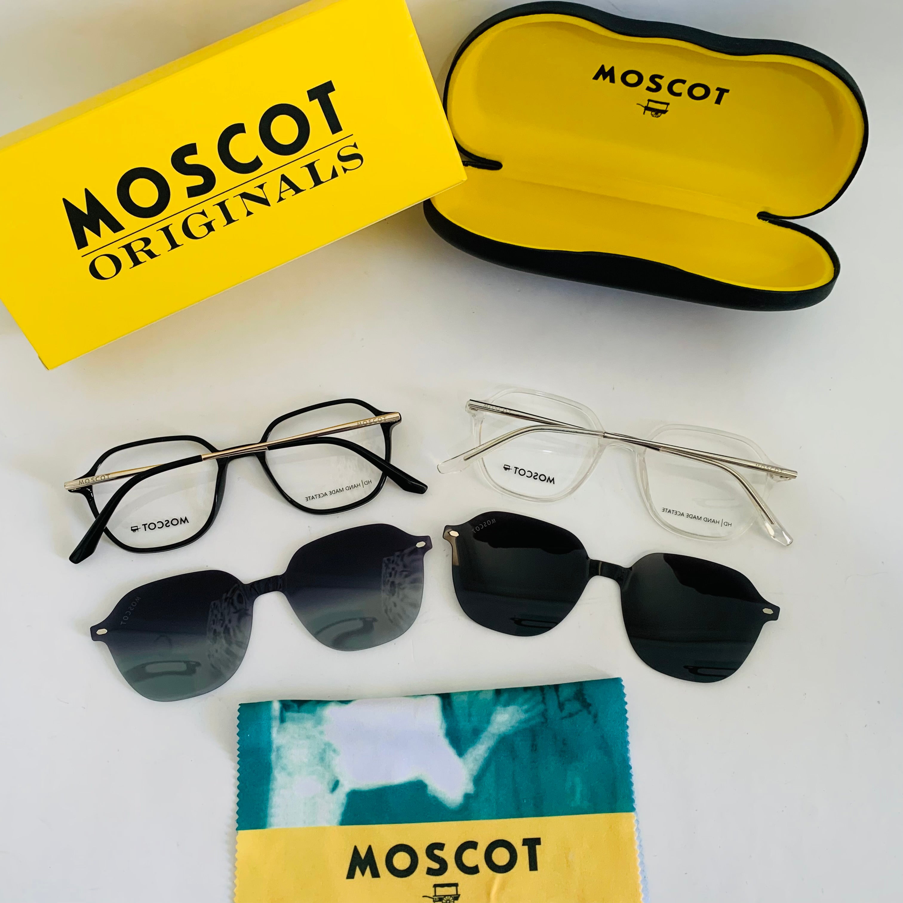 Moscot 9846 clips 2en1