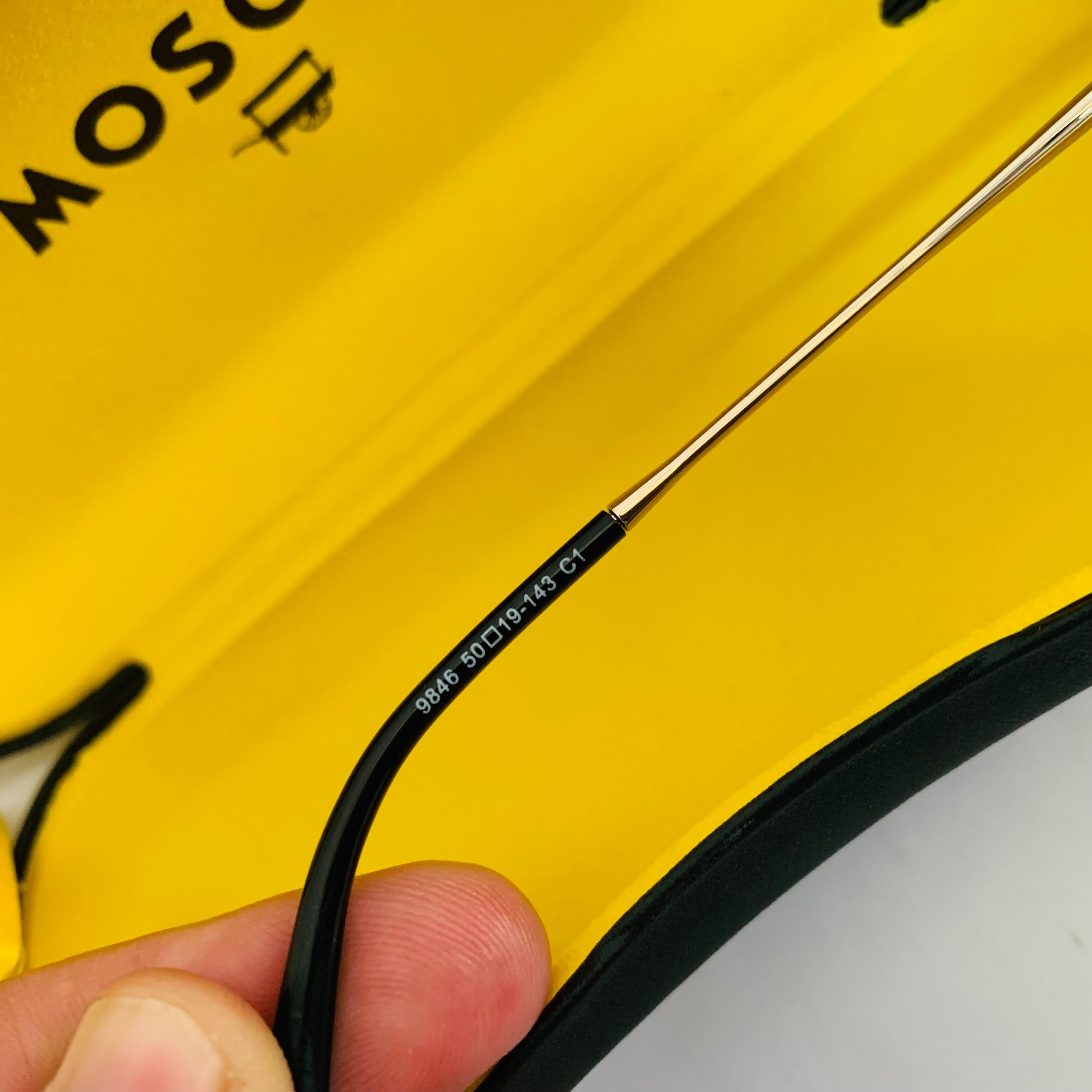 Moscot 9846 clips 2en1