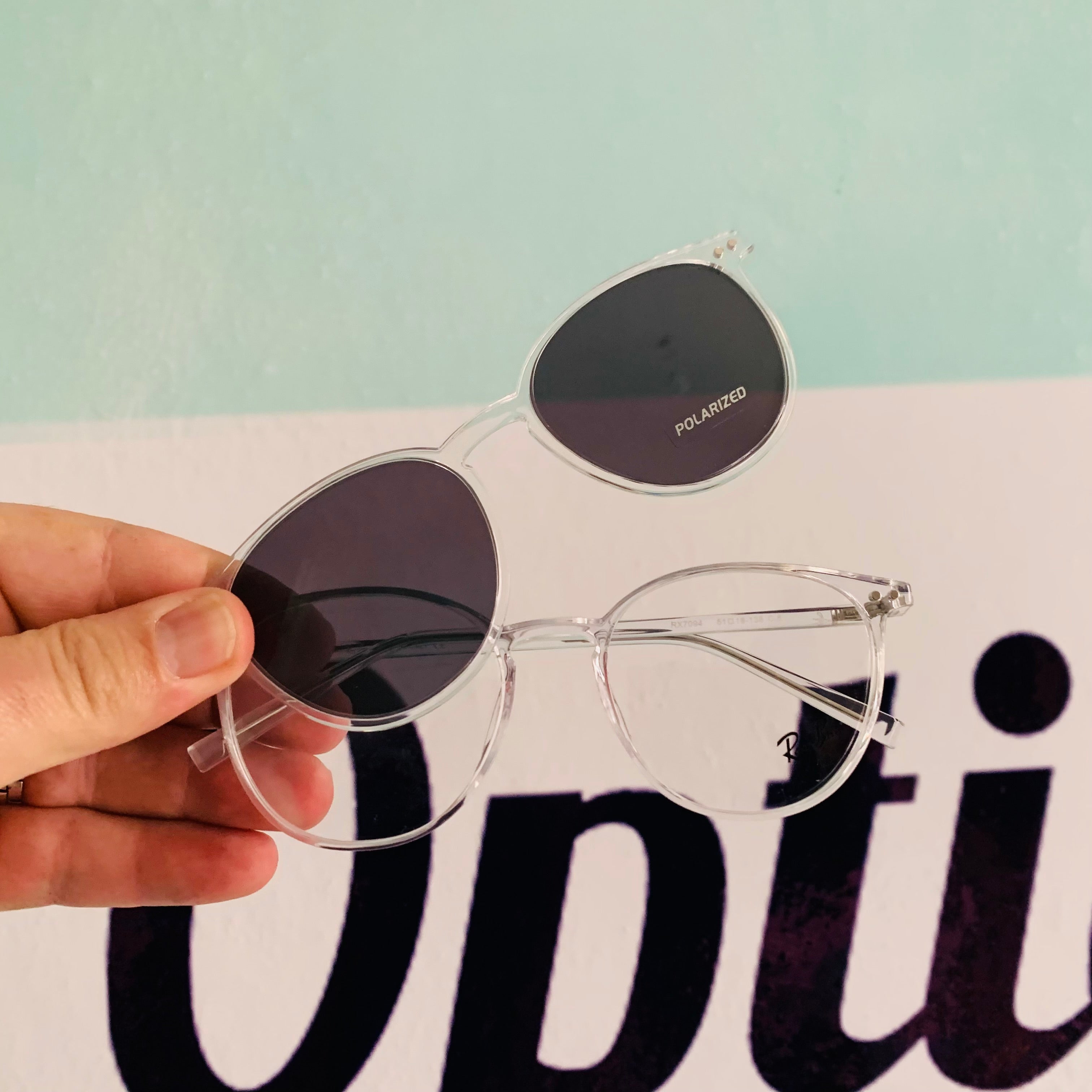 Ray-Ban RX7094 clips 2-en-1