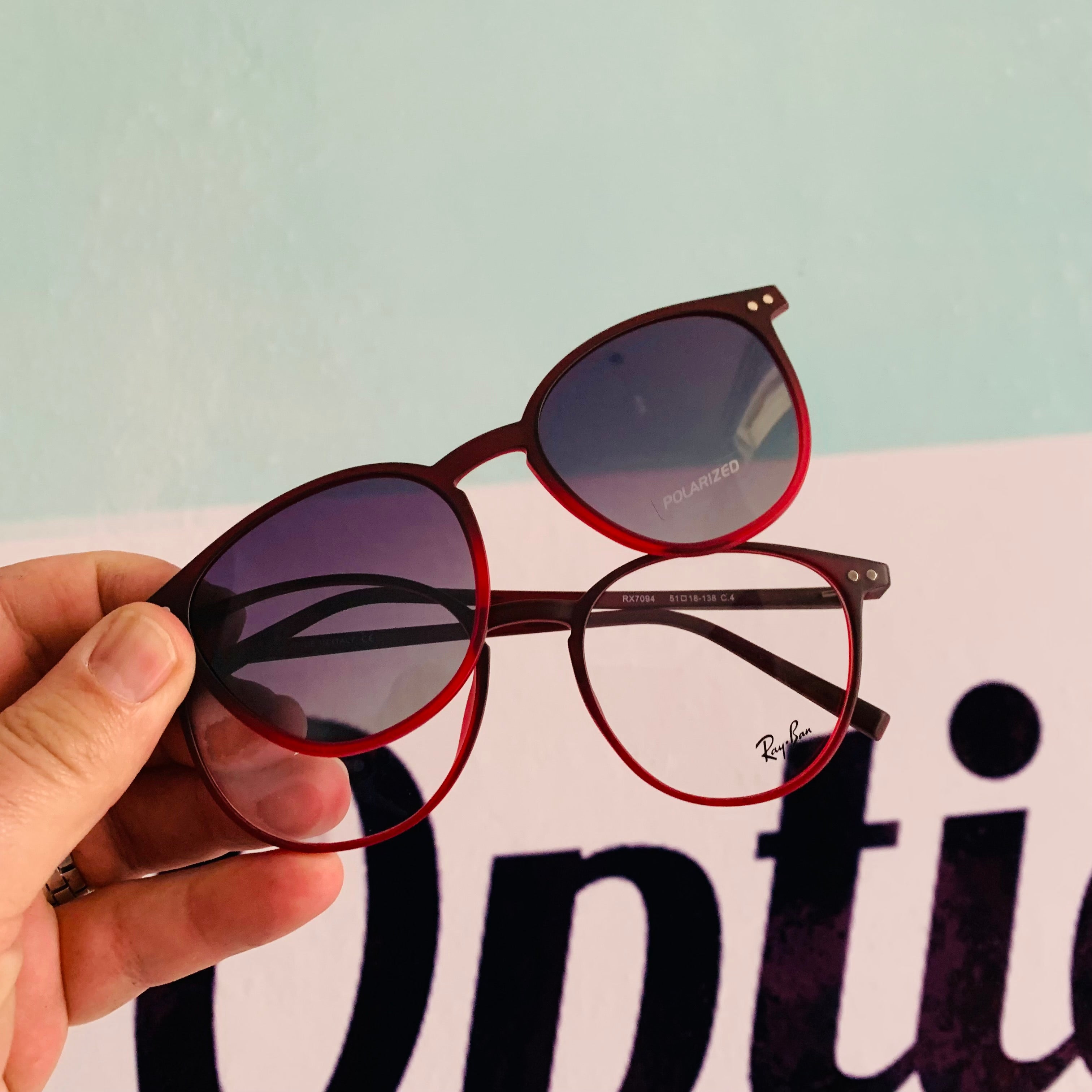 Ray-Ban RX7094 clips 2-en-1