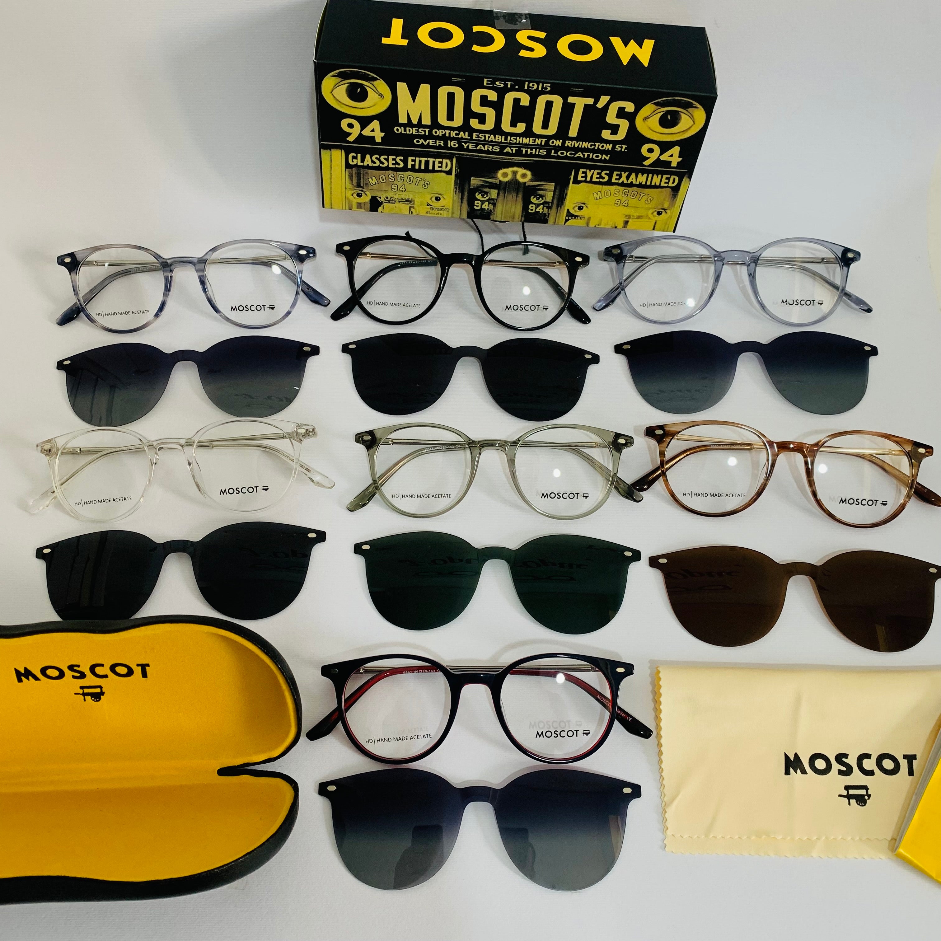 Moscot 9841 clips 2en1