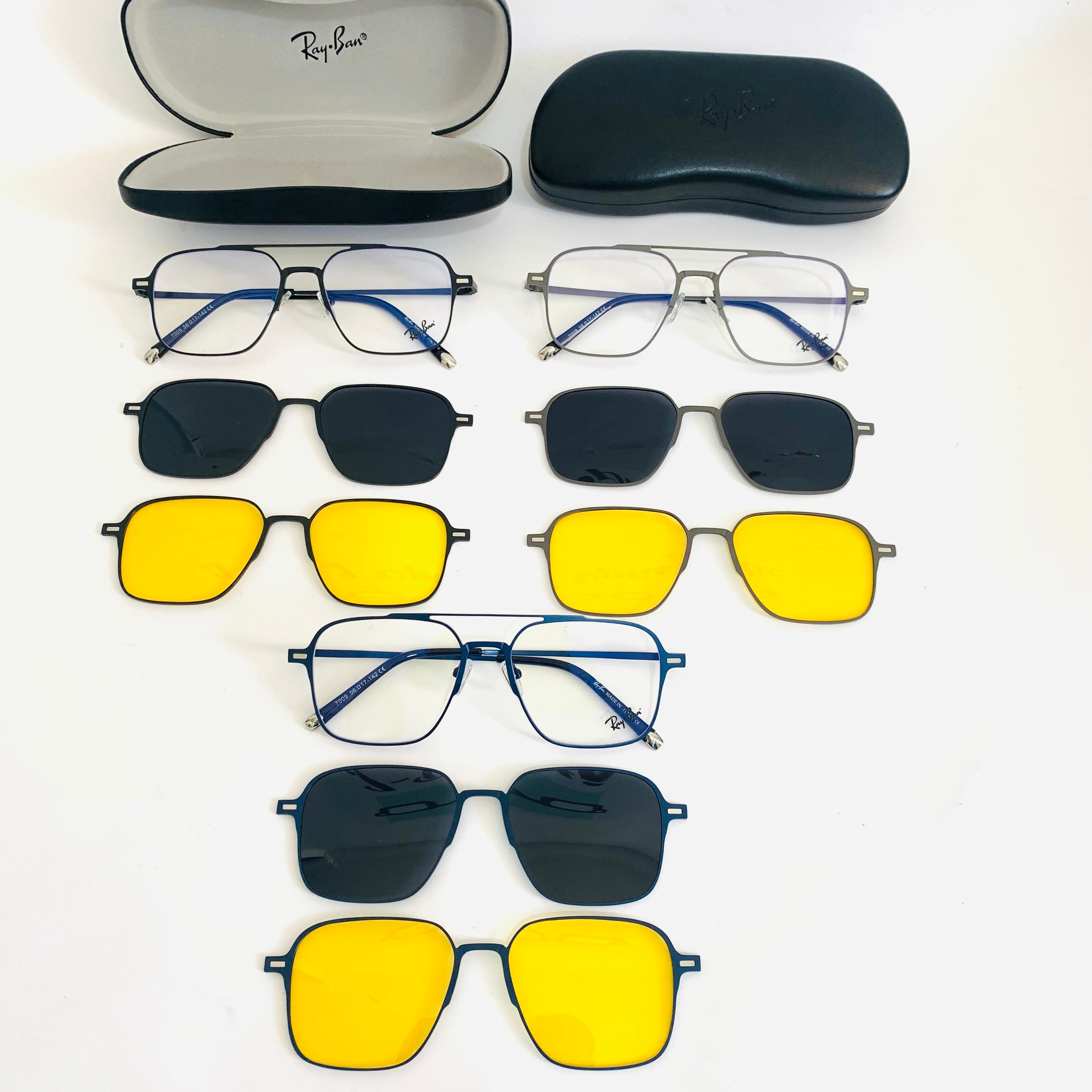 Ray-Ban 7009 clips 3-en-1