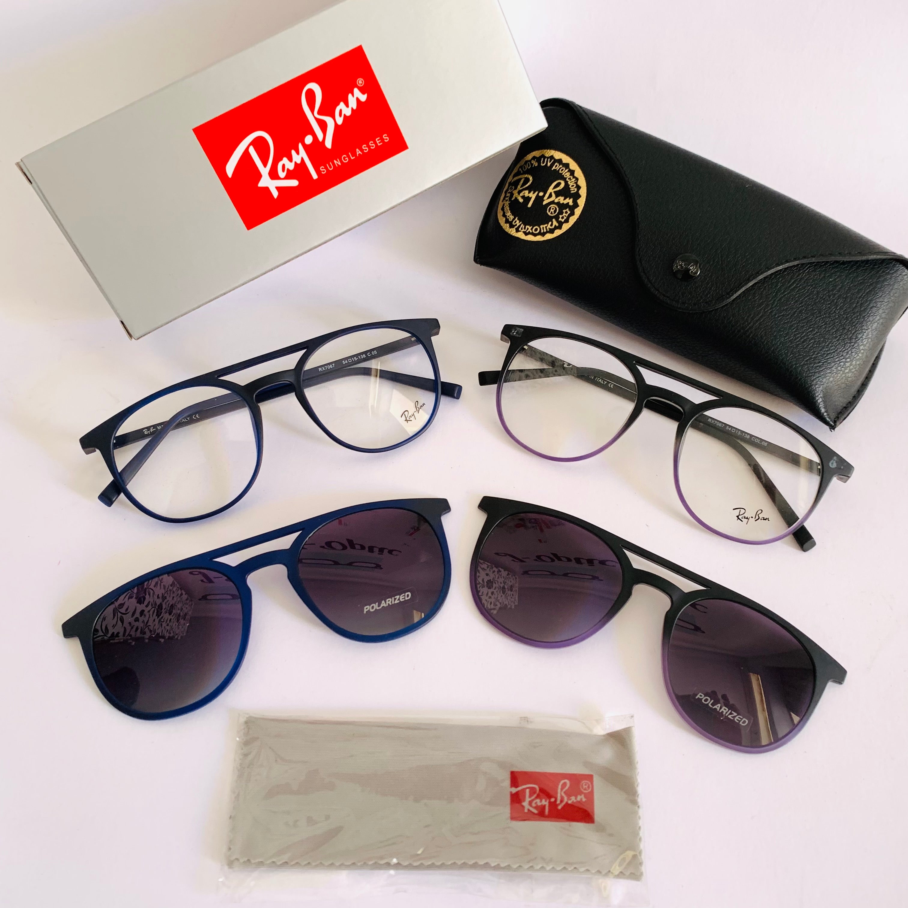 Ray-Ban RX7067 clips 2en1