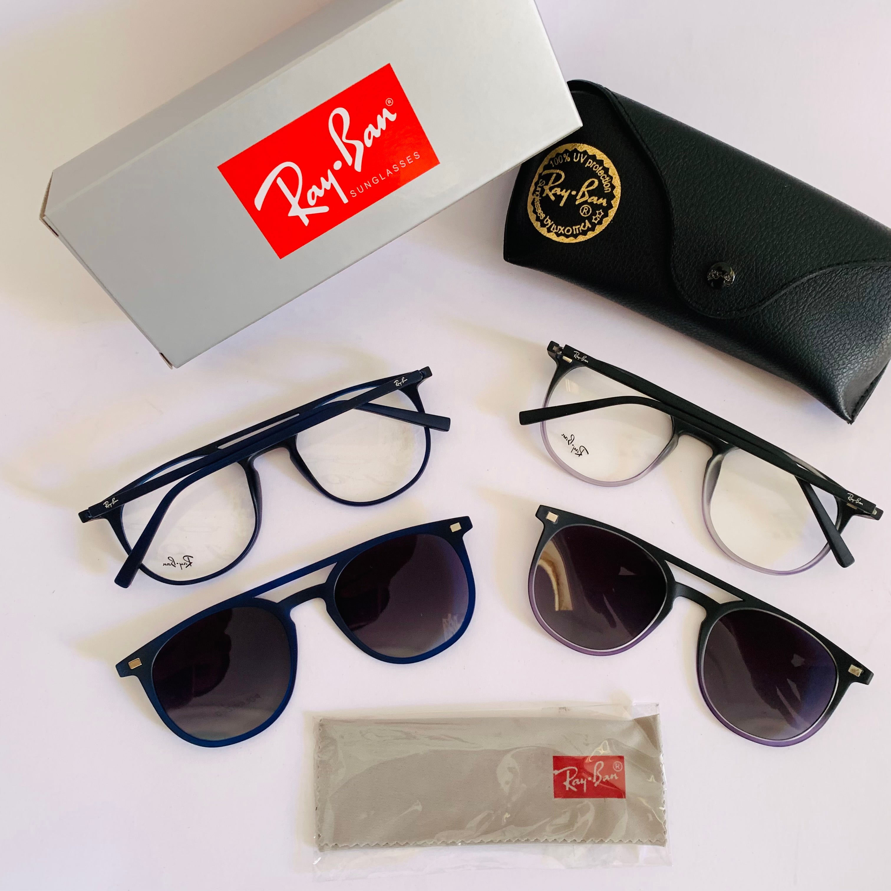 Ray-Ban RX7067 clips 2en1