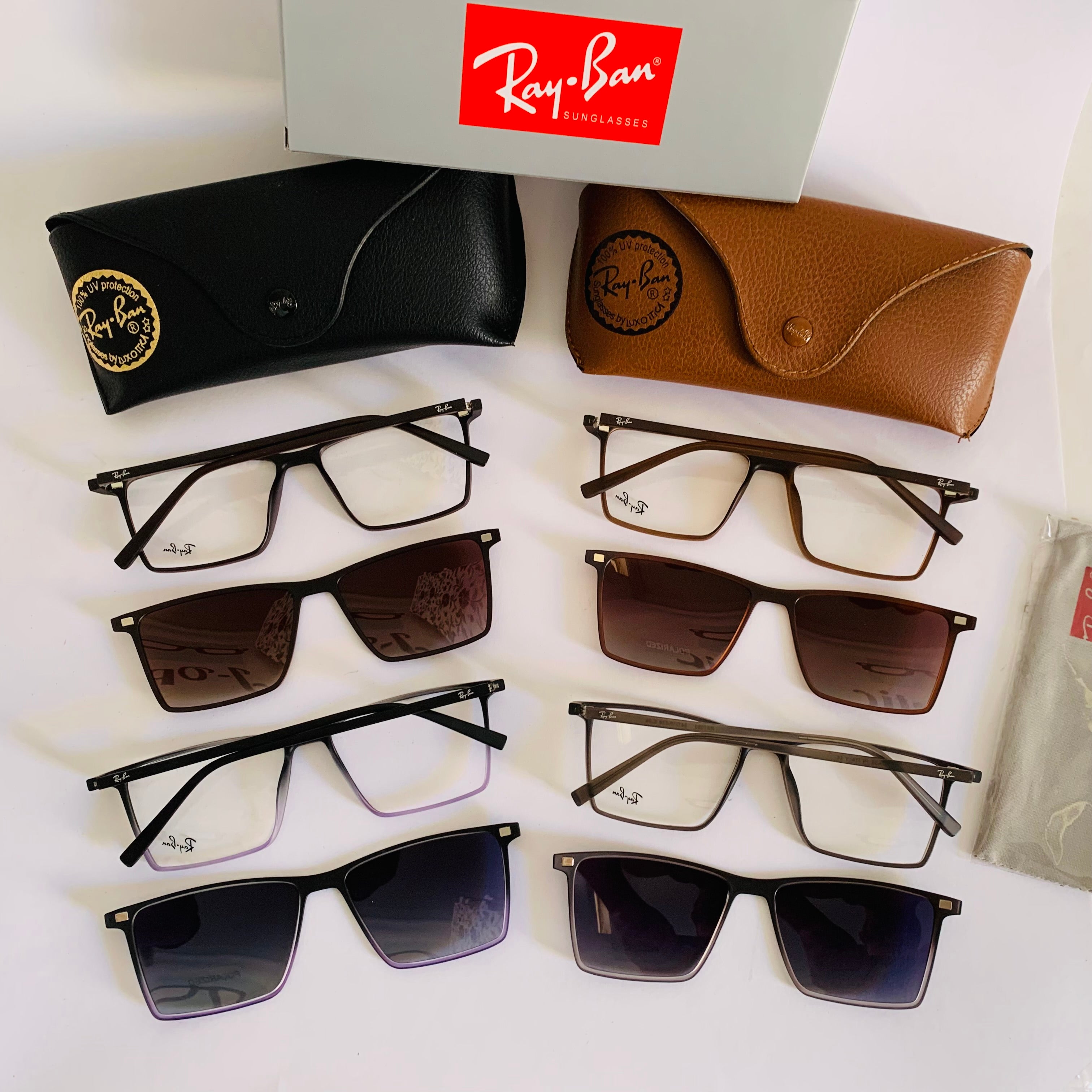 Ray-Ban RX7063 clips 2en1