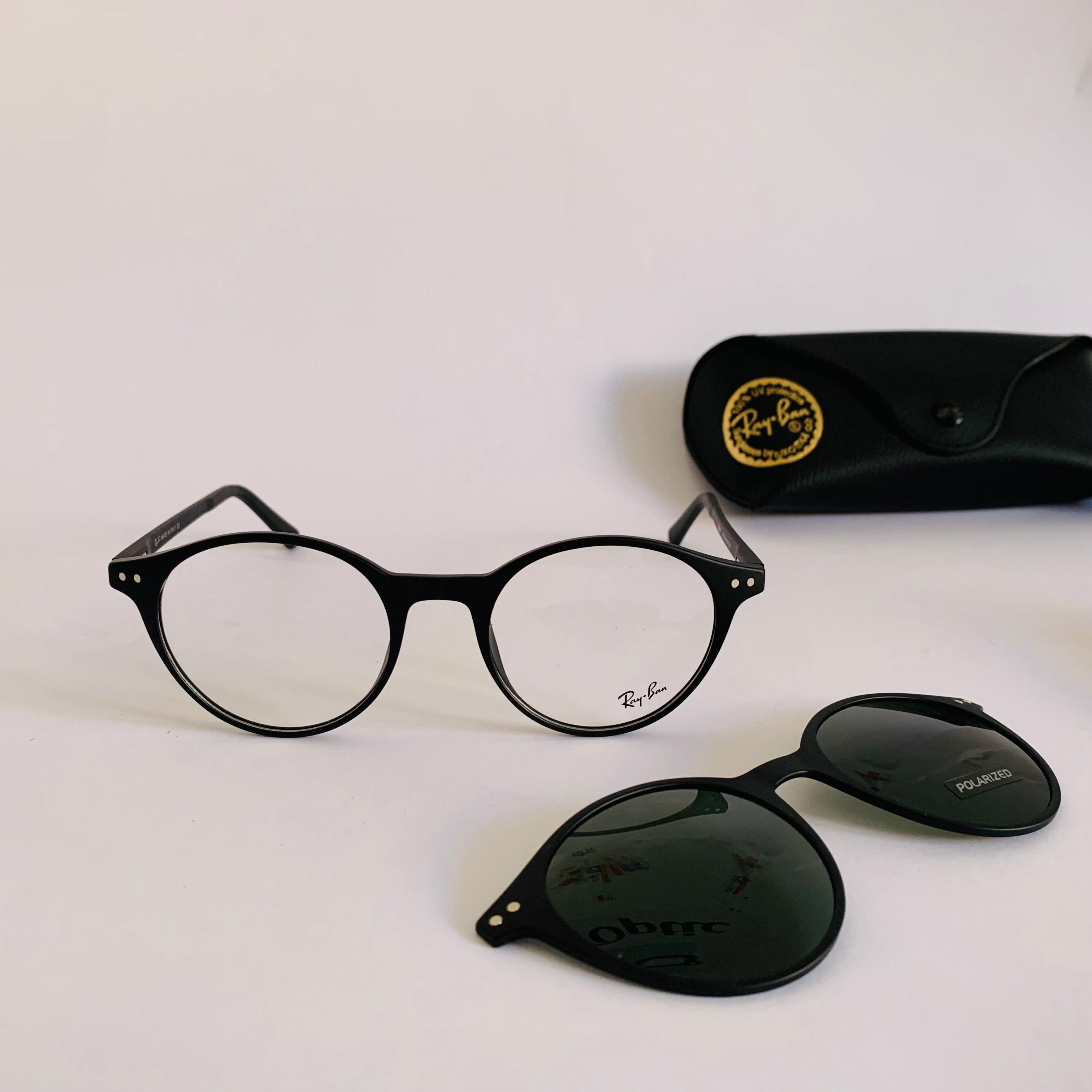 Ray-ban RX8057 clips 2en1