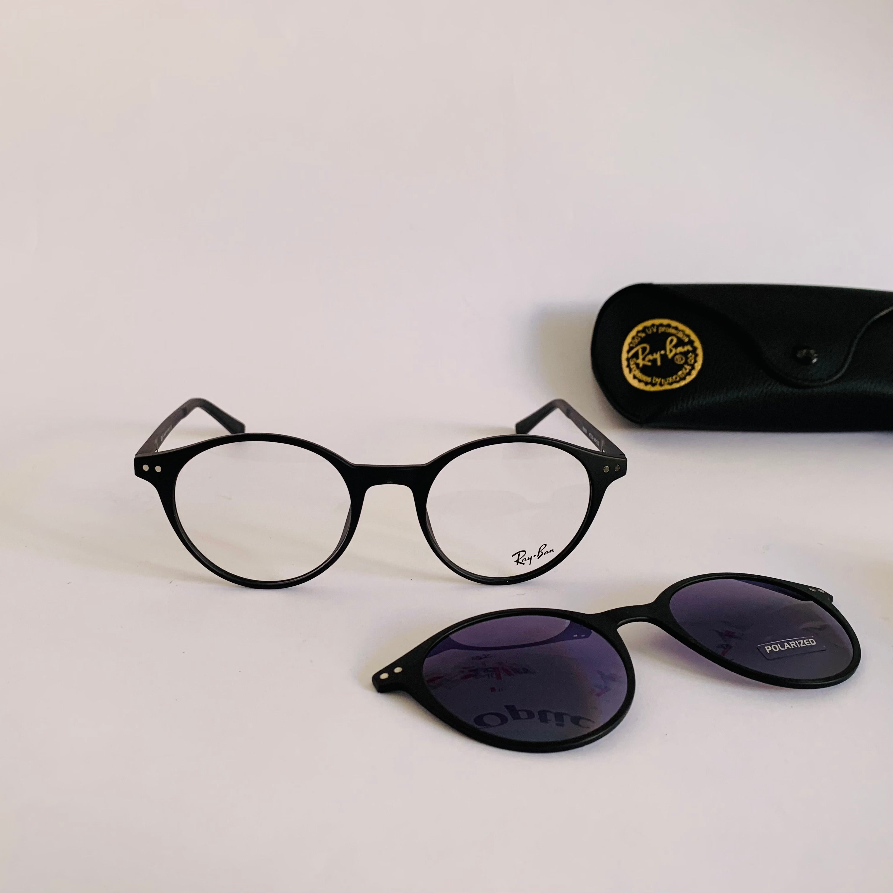 Ray-ban RX8057 clips 2en1