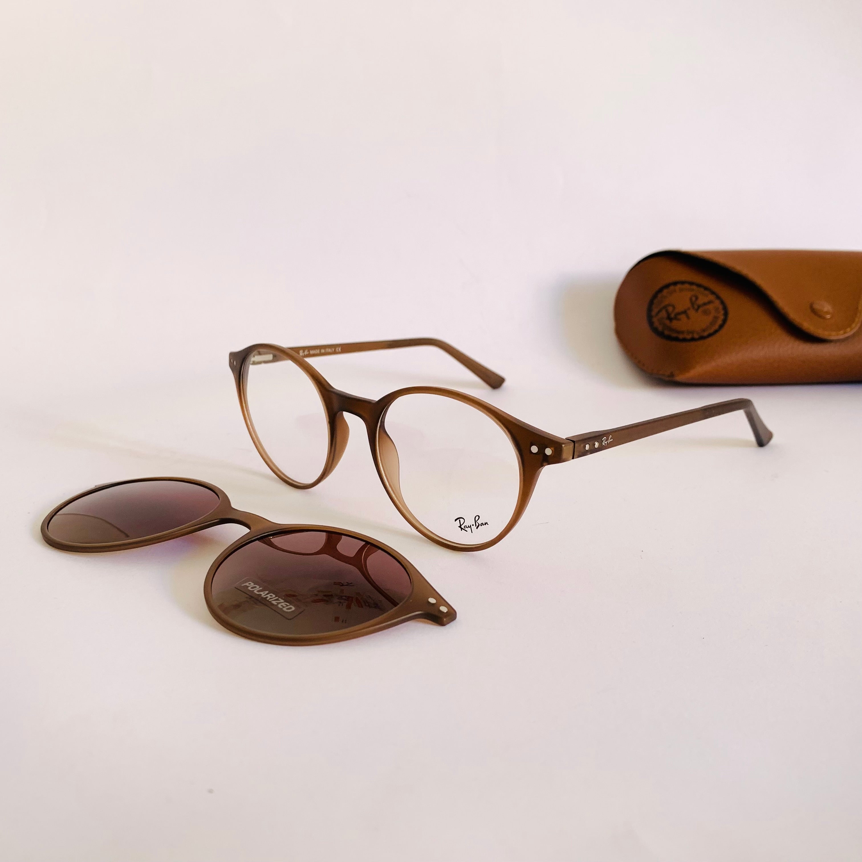 Ray-ban RX8057 clips 2en1