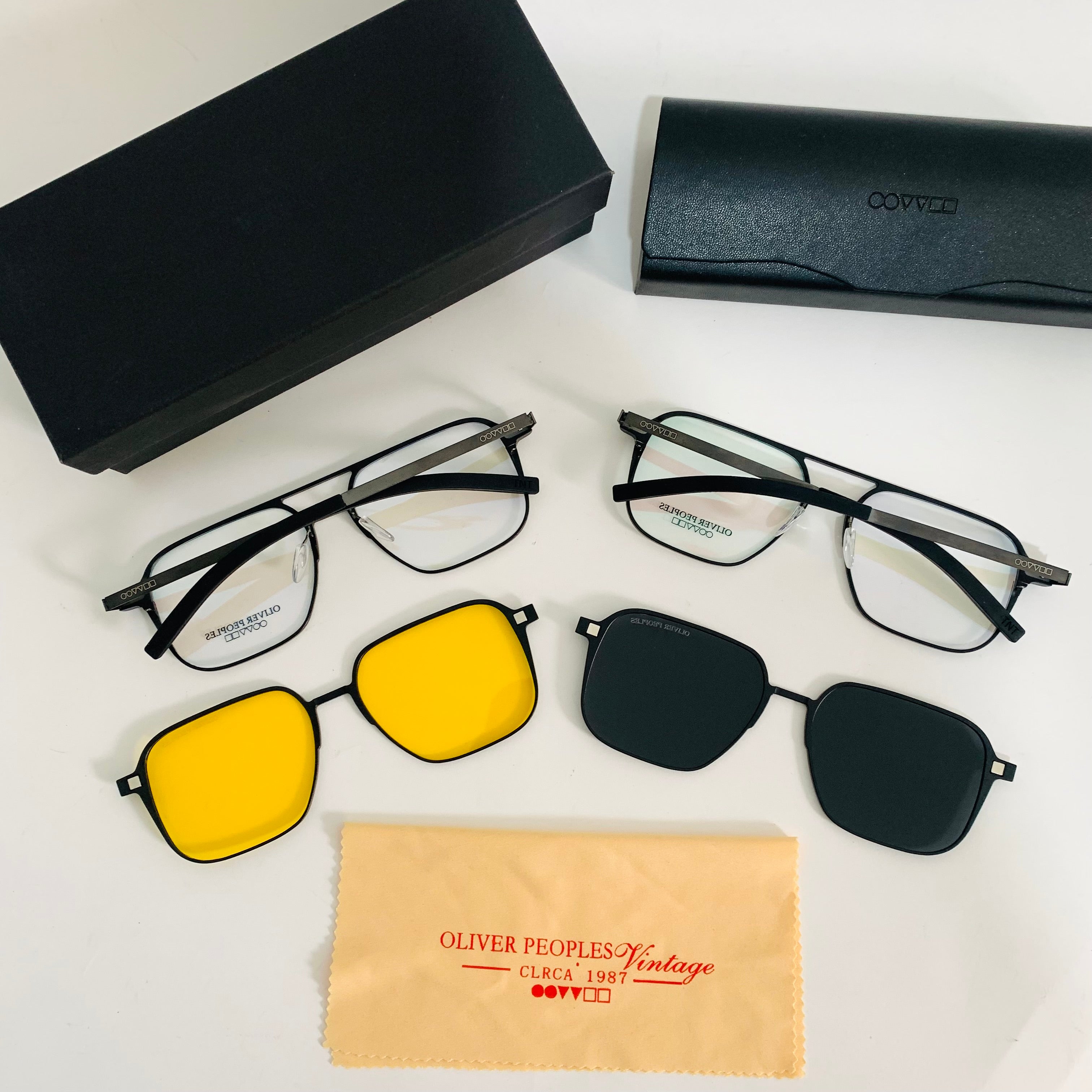 Oliver Peoples TJ201 clips 2-en-1
