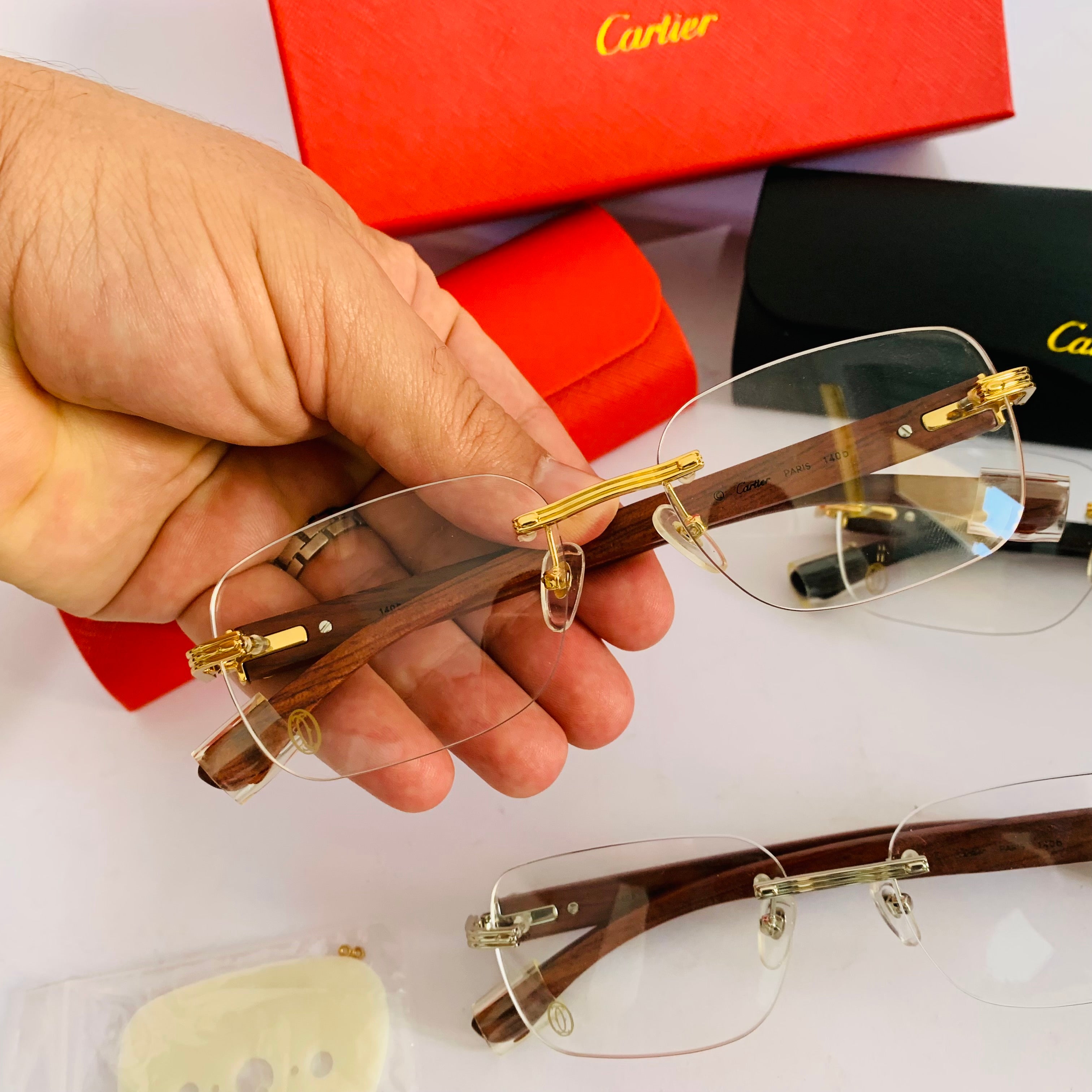 Cartier CT02860 prc Bois