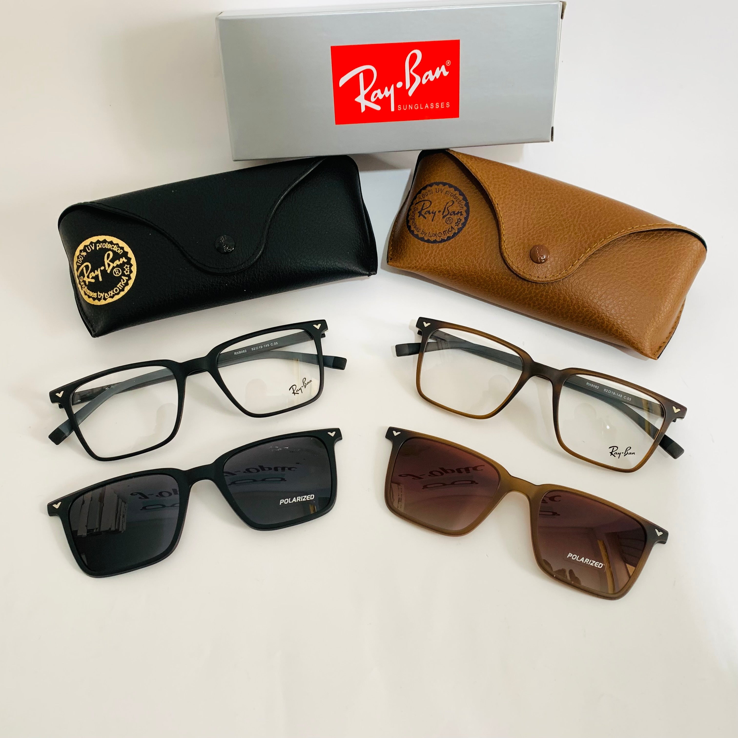 Clips Ray-Ban RX8082 2 en 1