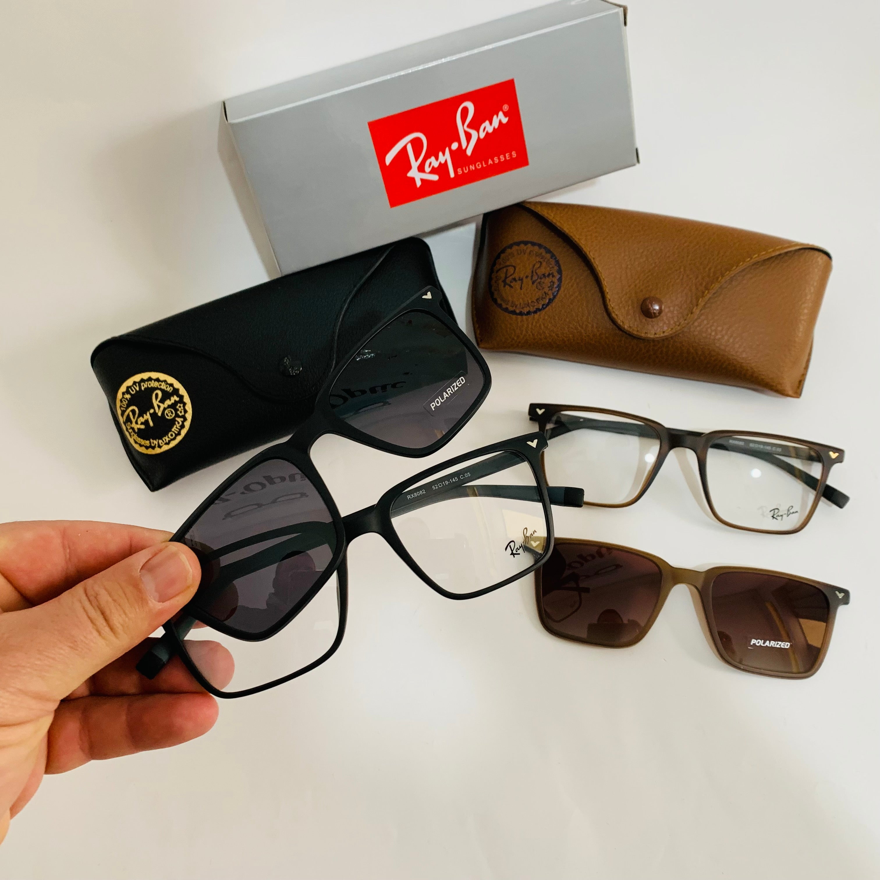 Clips Ray-Ban RX8082 2 en 1
