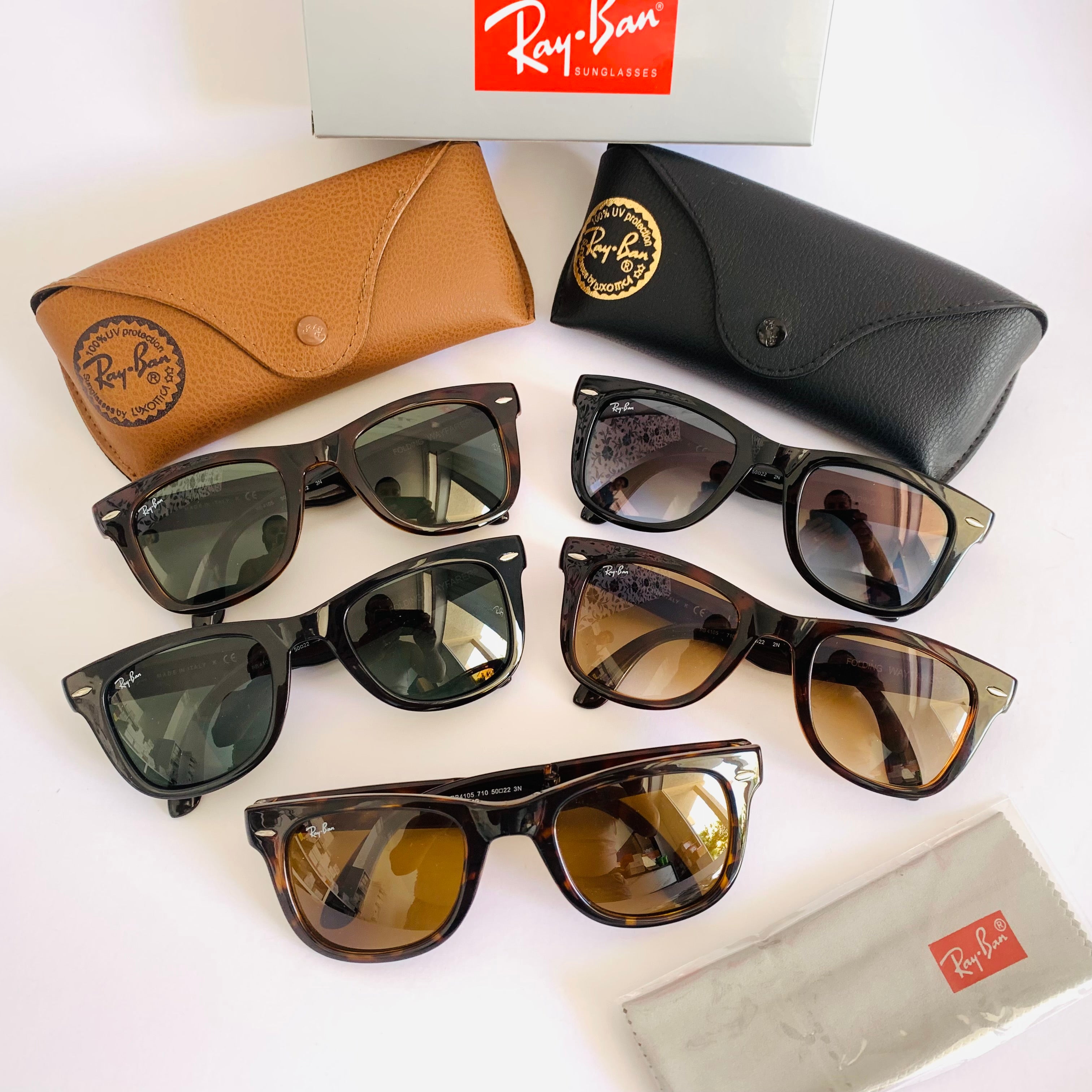 Ray-Ban Rb4205 FOLDING WAYFARER Pliable